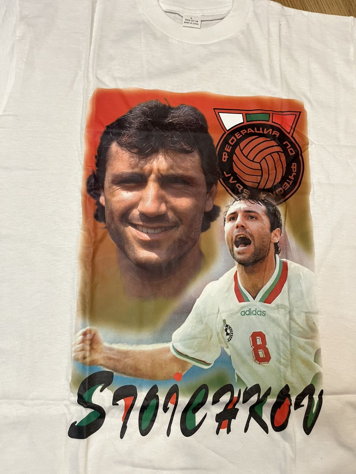 Vintage Vintage Stoichkov 90s Deadstock Bulgaria Football Shirt New Size US L / EU 52-54 / 3 - 2 Thumbnail