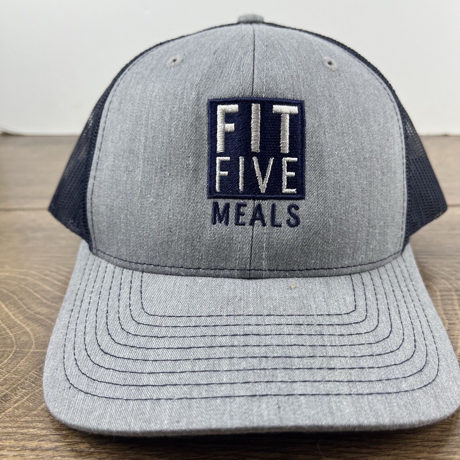 Other Fit Five Meals Hat Gray Cap Adjustable Hat Gray Adult Fit Ha Size ONE SIZE - 5 Thumbnail