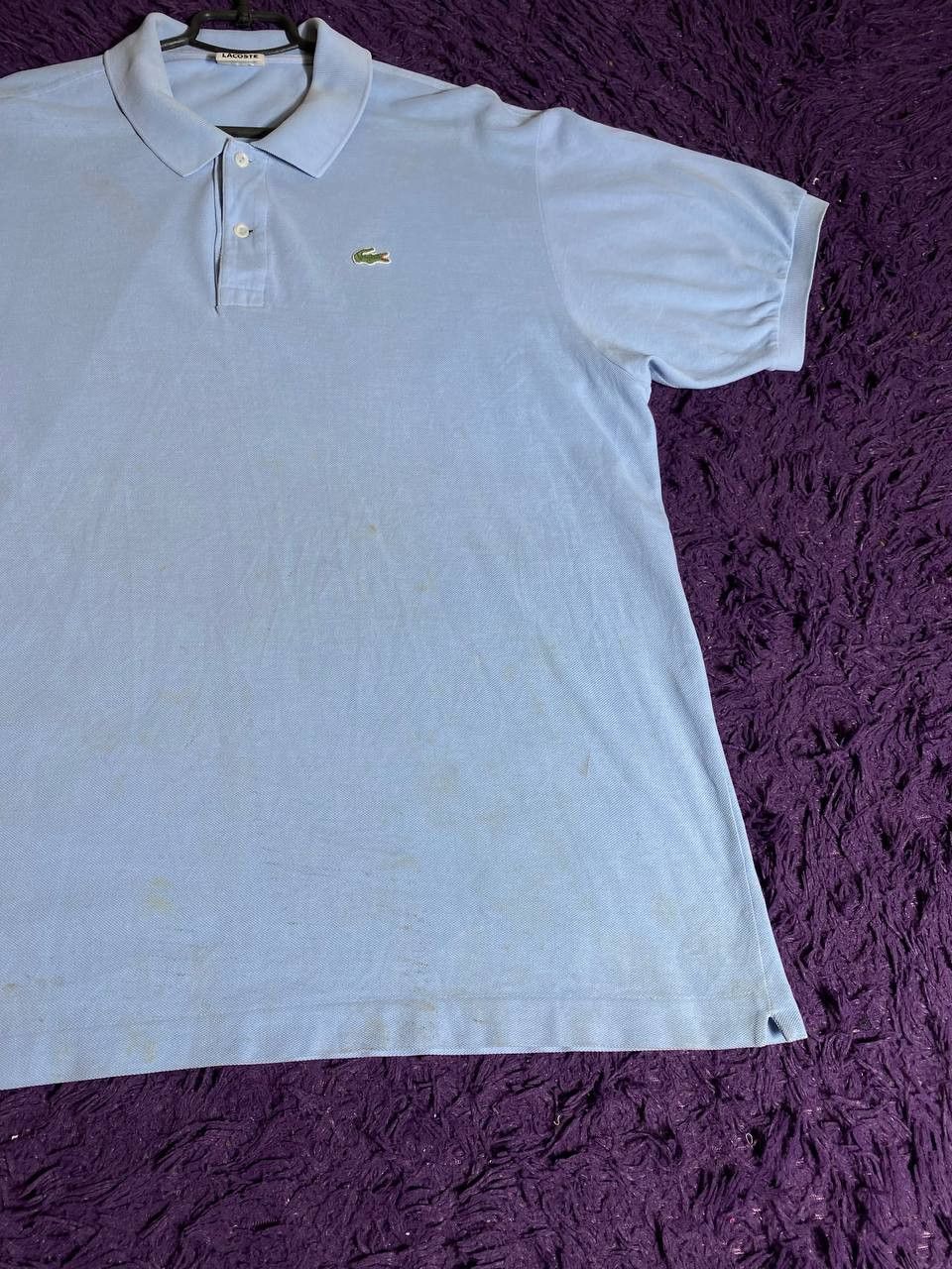 Lacoste × Vintage Lacoste vintage luxury streetwear v-neck tee Size US L / EU 52-54 / 3 - 18 Thumbnail