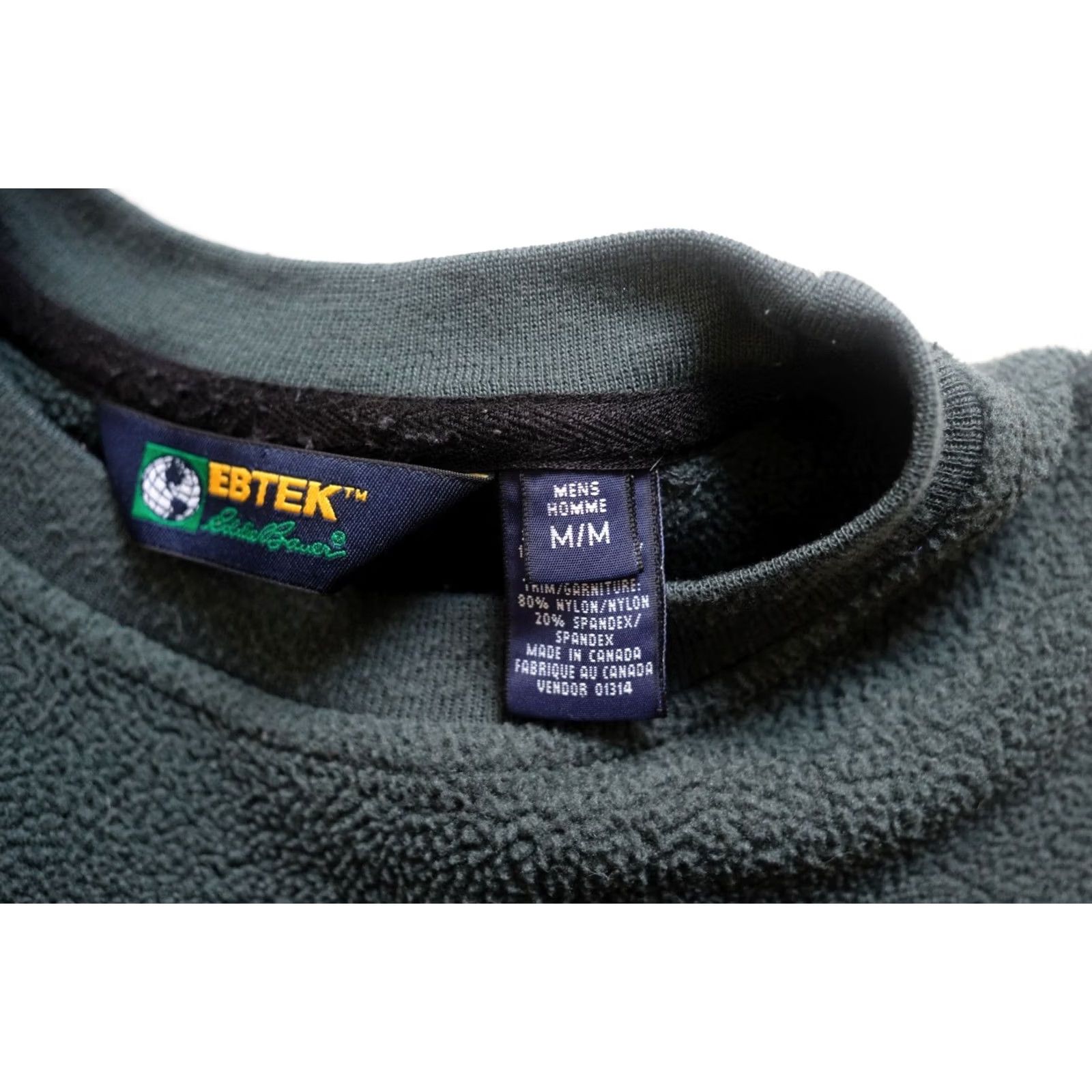 Eddie Bauer VINTAGE Eddie Bauer EBTEK Fleece Sweatshirt Mens M Green 90s Y2K Polartec Active Canada Size US M / EU 48-50 / 2 - 6 Thumbnail