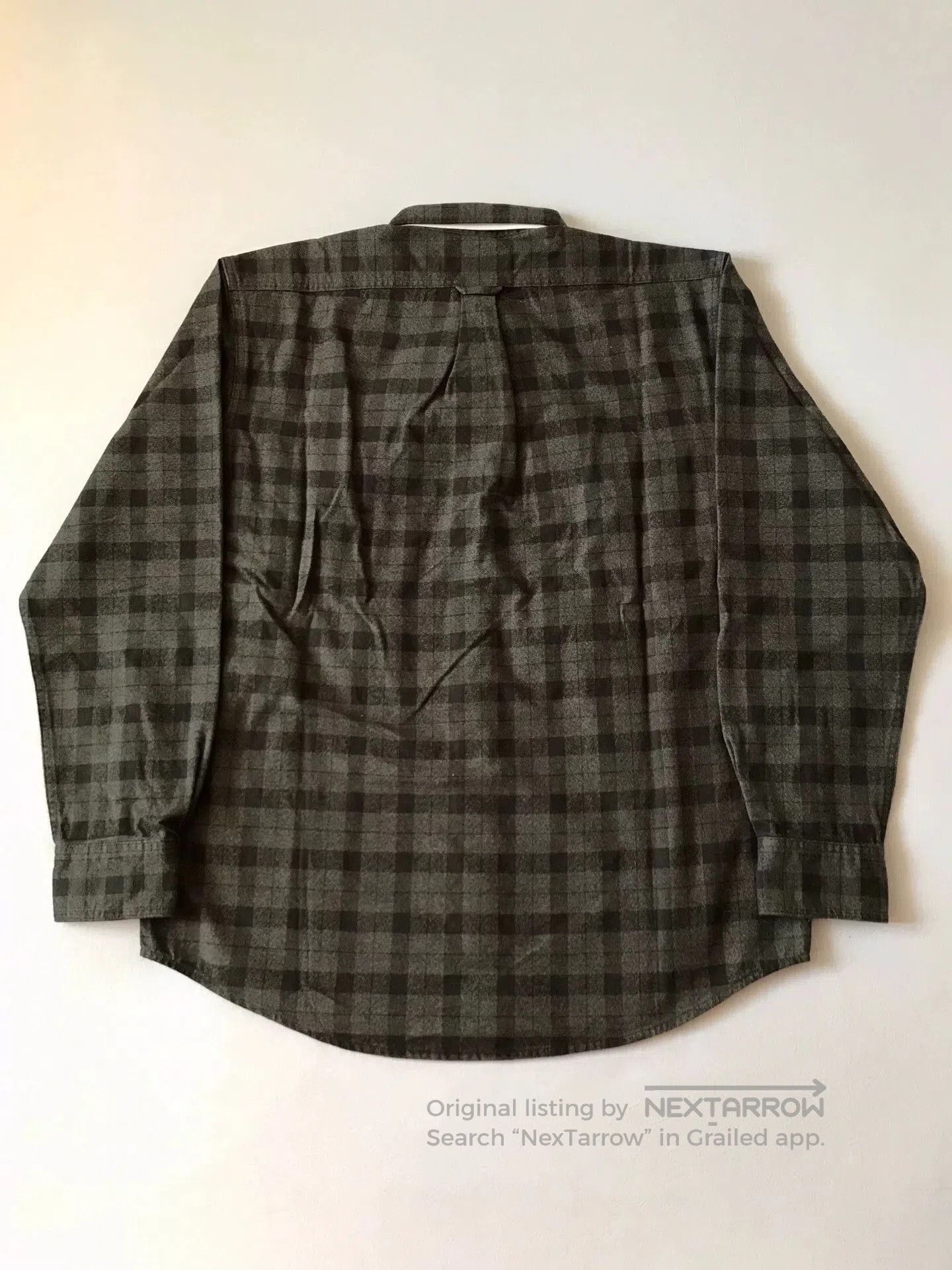 Filson Filson Gray Black Check Flannel Work Shirt. Size US M / EU 48-50 / 2 - 2 Thumbnail