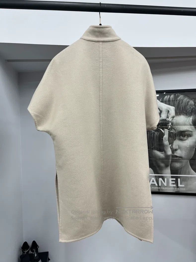 Hermes Hermes Beige and Leather Cashmere Vest Size XXS / US 00 / IT 34 - 4 Thumbnail