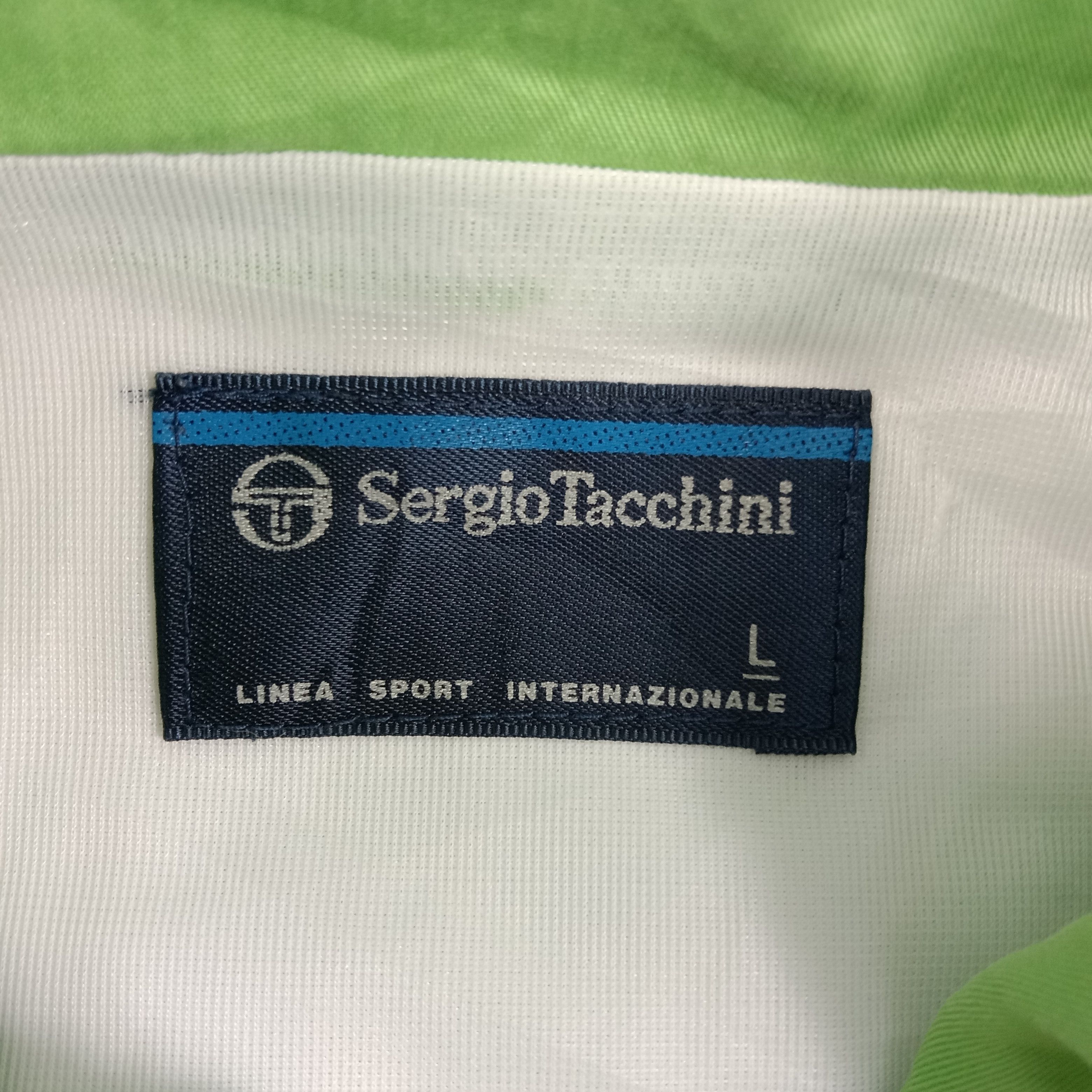 Sergio Tacchini × Vintage Sergio Tacchini Sports Style Retro Jacket Size US L / EU 52-54 / 3 - 4 Thumbnail