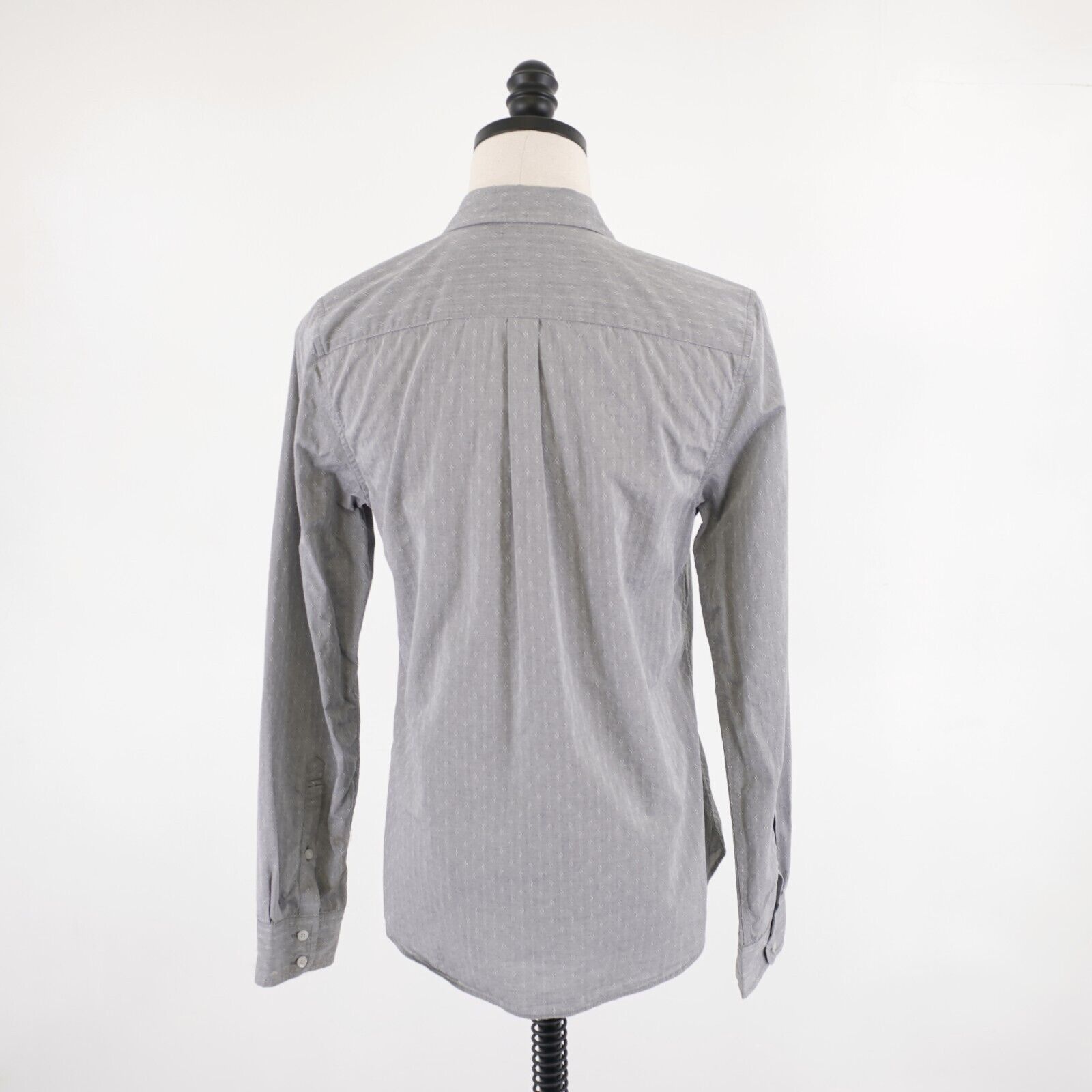 UNTUCKit DAMAGED UNTUCKit Gray Collared Button Front Shirt Size 6 Size M / US 6-8 / IT 42-44 - 4 Thumbnail