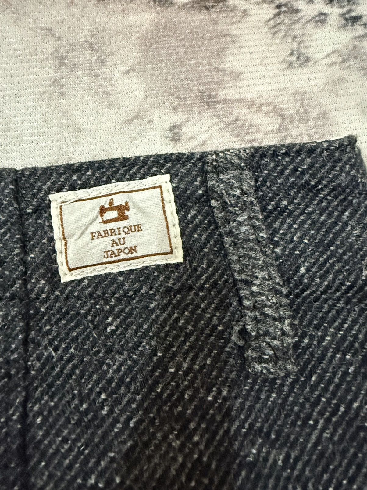 Edition Japan × Japanese Brand Mc Apache Fabrique Au Japon Wool Casual Pants Size US 34 / EU 50 - 12 Thumbnail