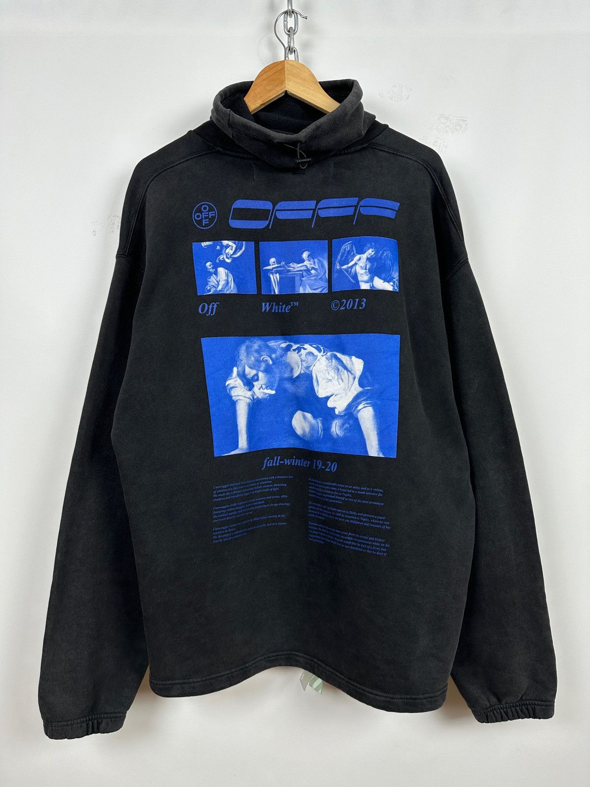 Off-White Off White Hardcore Caravaggio Black T-Shirt Size US S / EU 44-46 / 1 - 1 Thumbnail