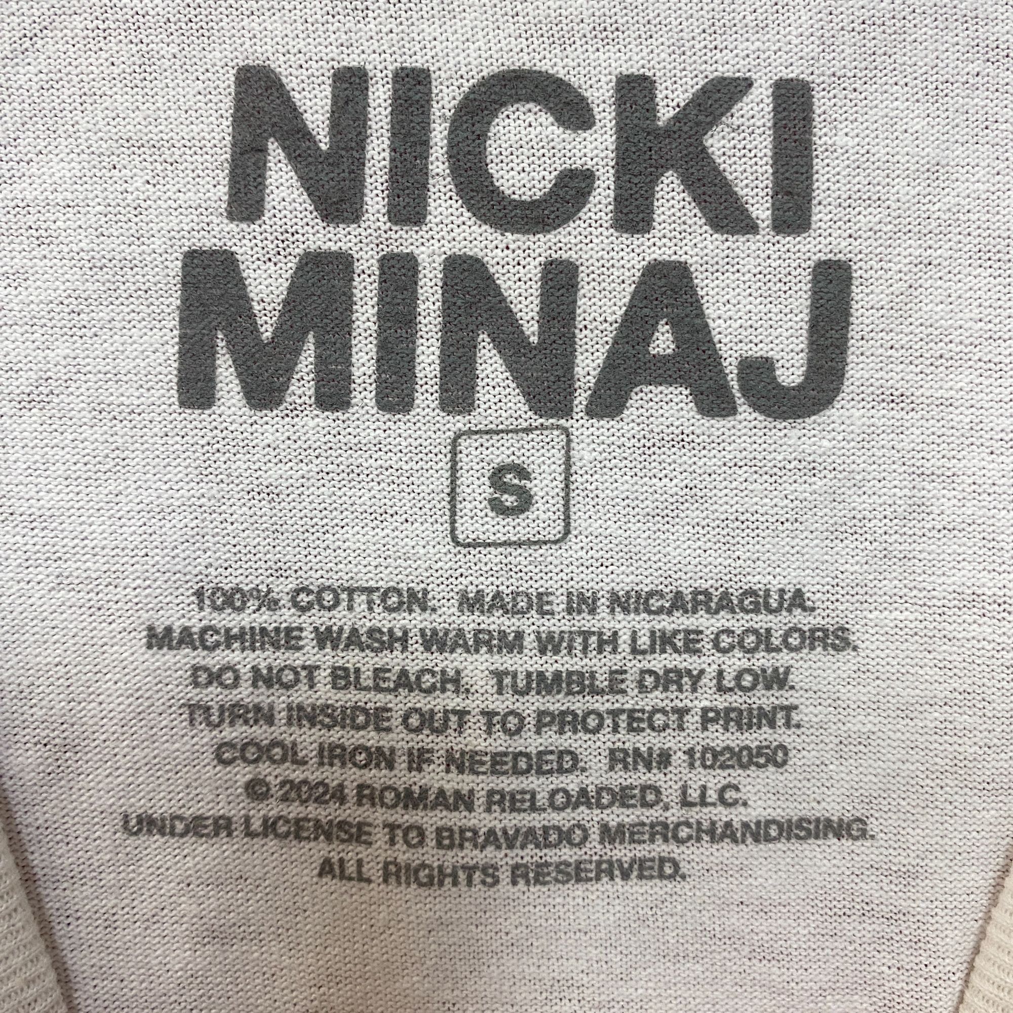Rap Tees Nicki Minaj Pink Portrait Pink Friday: Roman Reloaded Album Size US S / EU 44-46 / 1 - 5 Thumbnail