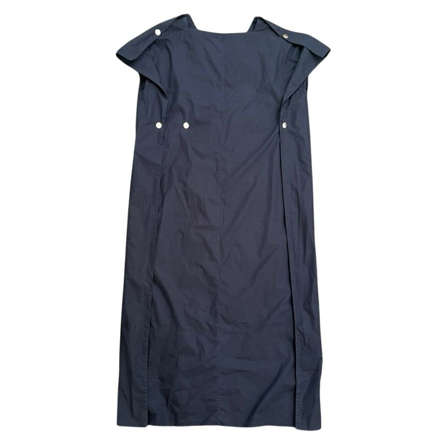 Plan C Plan C Button Back Dress in Navy , Size FR 42/ US 8 Size M / US 6-8 / IT 42-44 - 4 Thumbnail