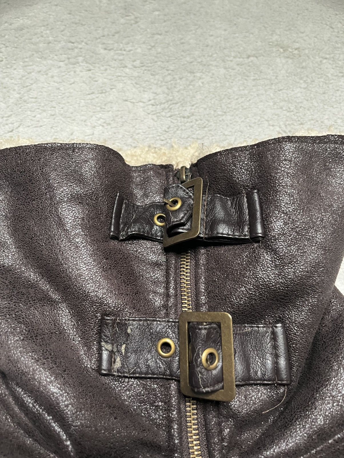 Vintage Vintage Y2K Basic Light Jacket Fake Leather Avant Garde Size M / US 6-8 / IT 42-44 - 8 Thumbnail