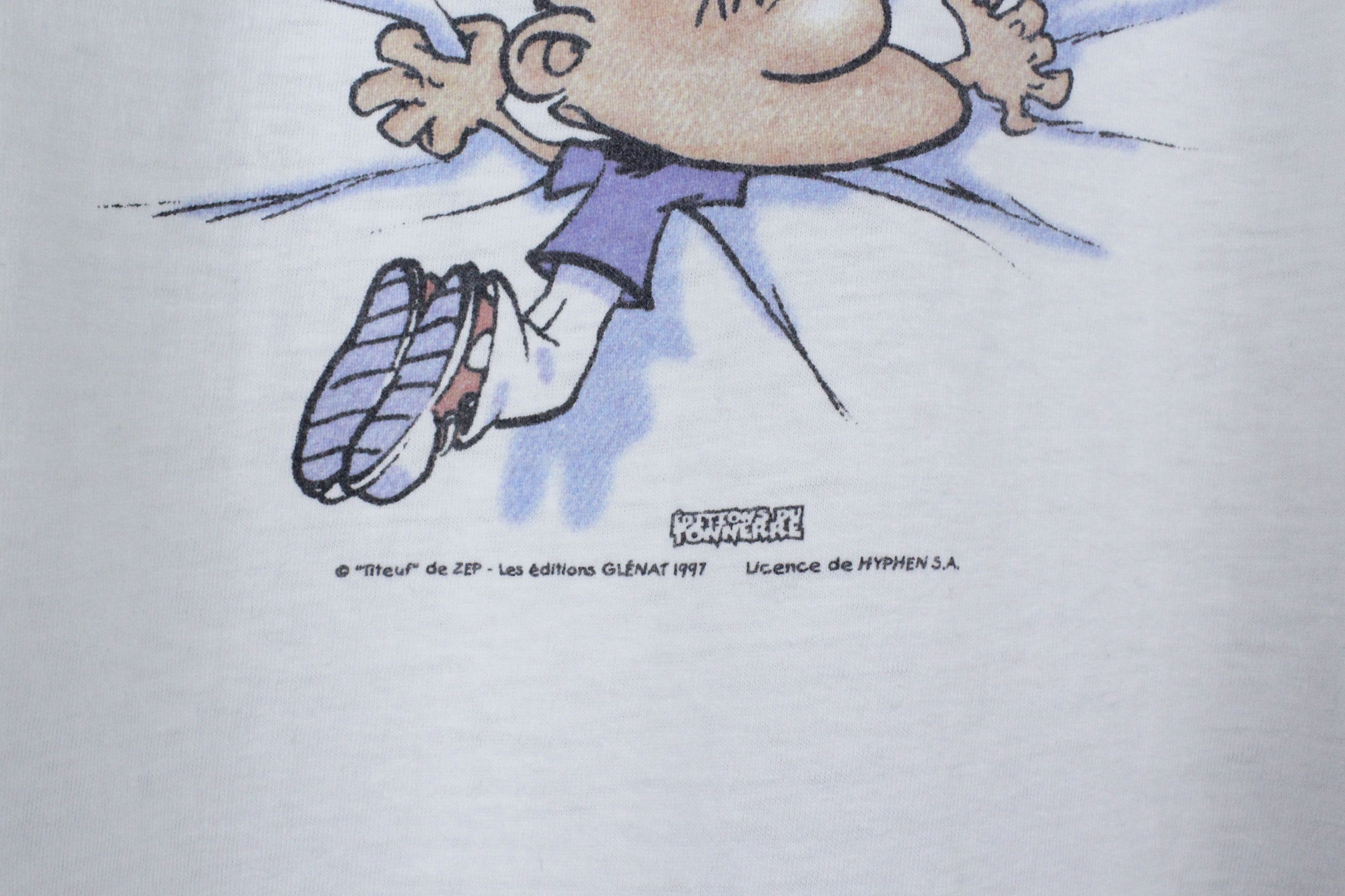 Vintage Vintage 1997 TITEUF Souse T-shirt Print Cartoon T-shirt Size US L / EU 52-54 / 3 - 2 Thumbnail