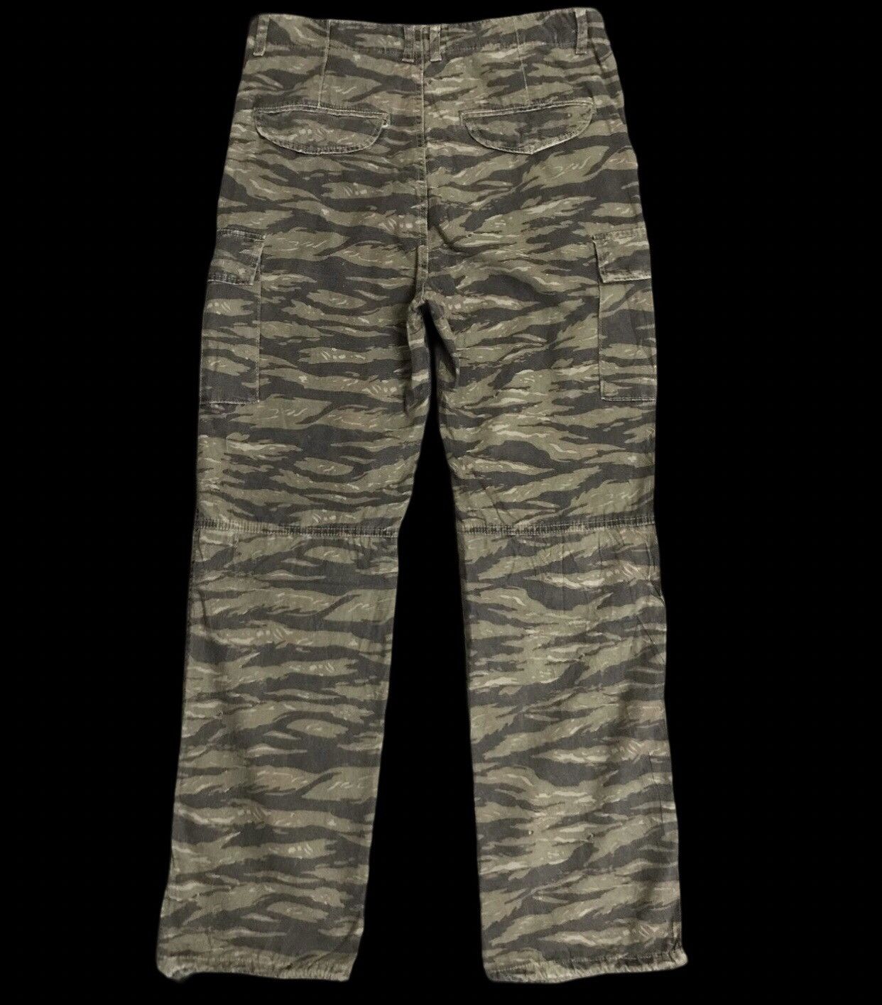 Japanese Brand CP291 Bond&Peace M65 Tiger Stripe Cargo Pant Size US 33 - 2 Thumbnail