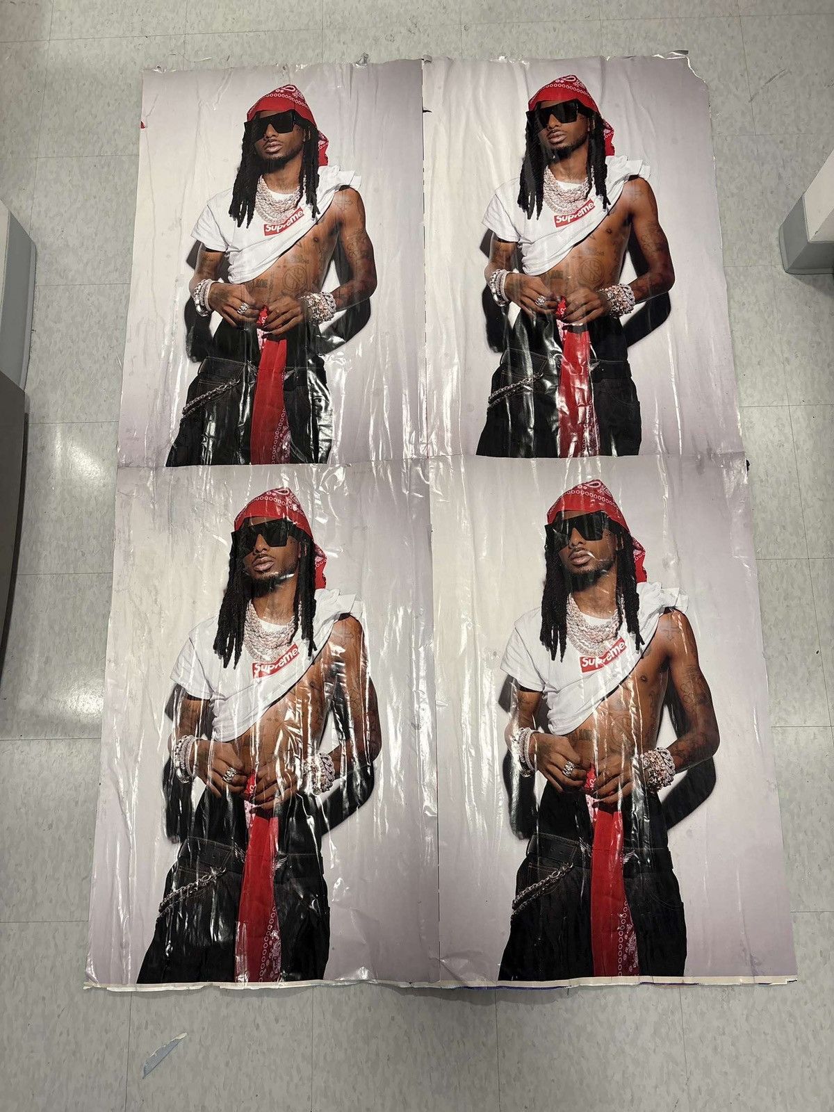Playboy × Supreme Original Supreme Playboi Carti Poster NYC 2025 Size ONE SIZE - 2 Thumbnail