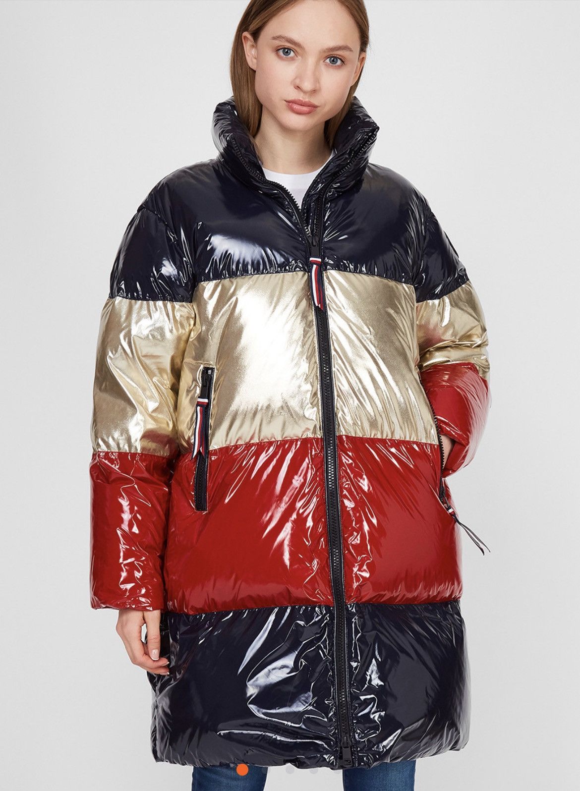 Tommy Hilfiger Tommy Hilfiger Down Jacket Size L / US 10 / IT 46 - 1 Thumbnail
