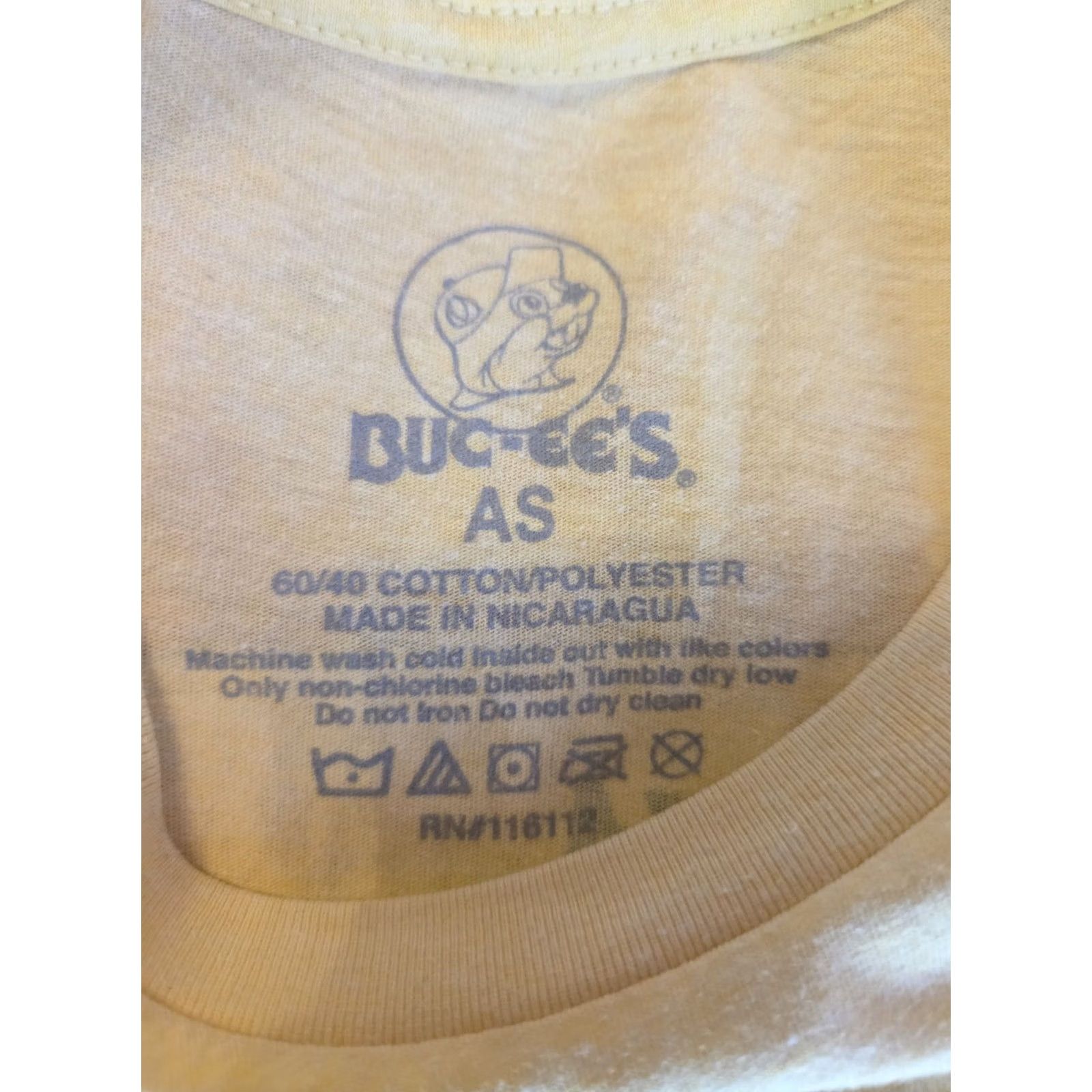 Doublet Buc-ee's Greetings From Florida Yellow Double Sided T Shirt Size S Men Size US S / EU 44-46 / 1 - 4 Thumbnail