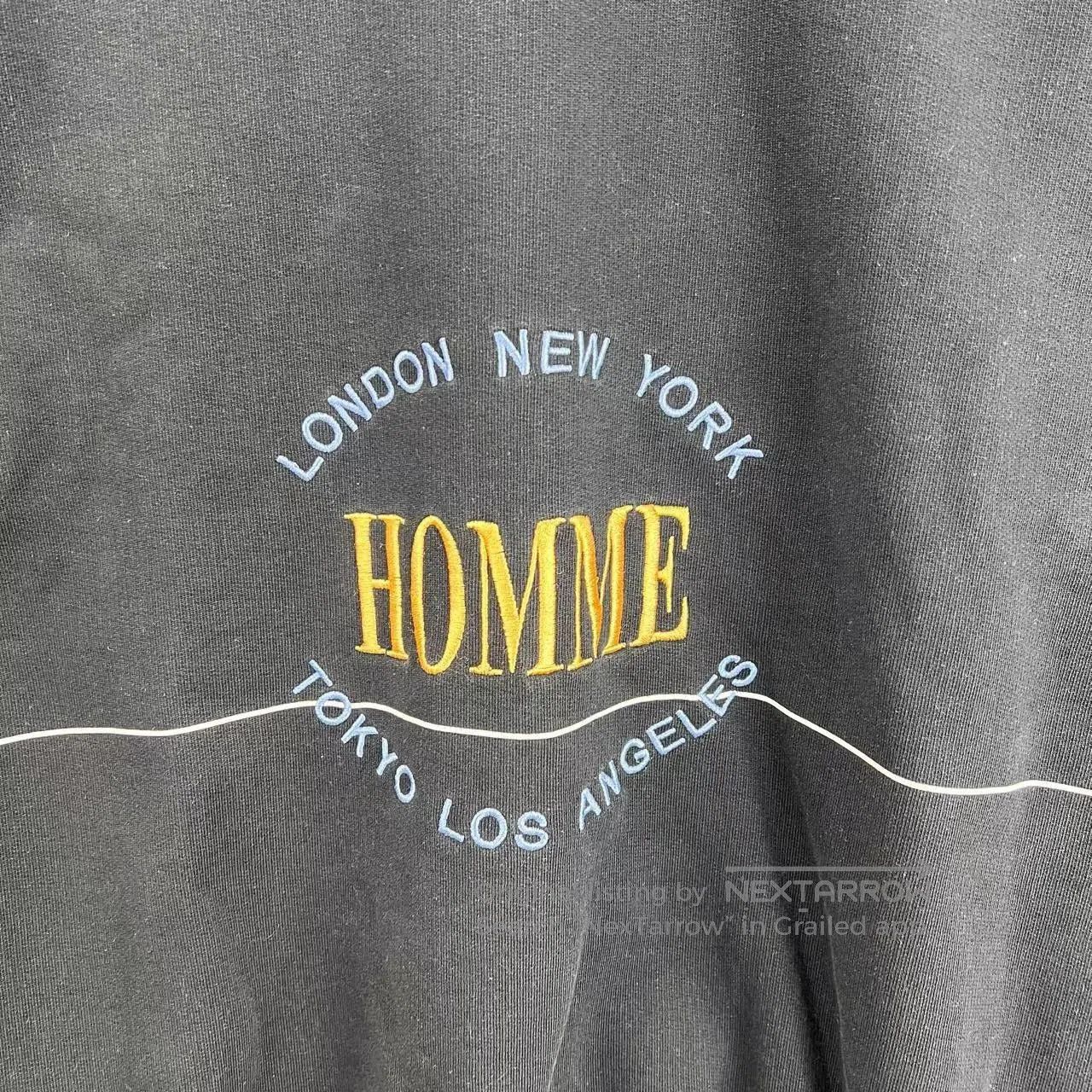 Balenciaga Black Long Sleeve Sweatshirt with City Print. Size US M / EU 48-50 / 2 - 4 Thumbnail