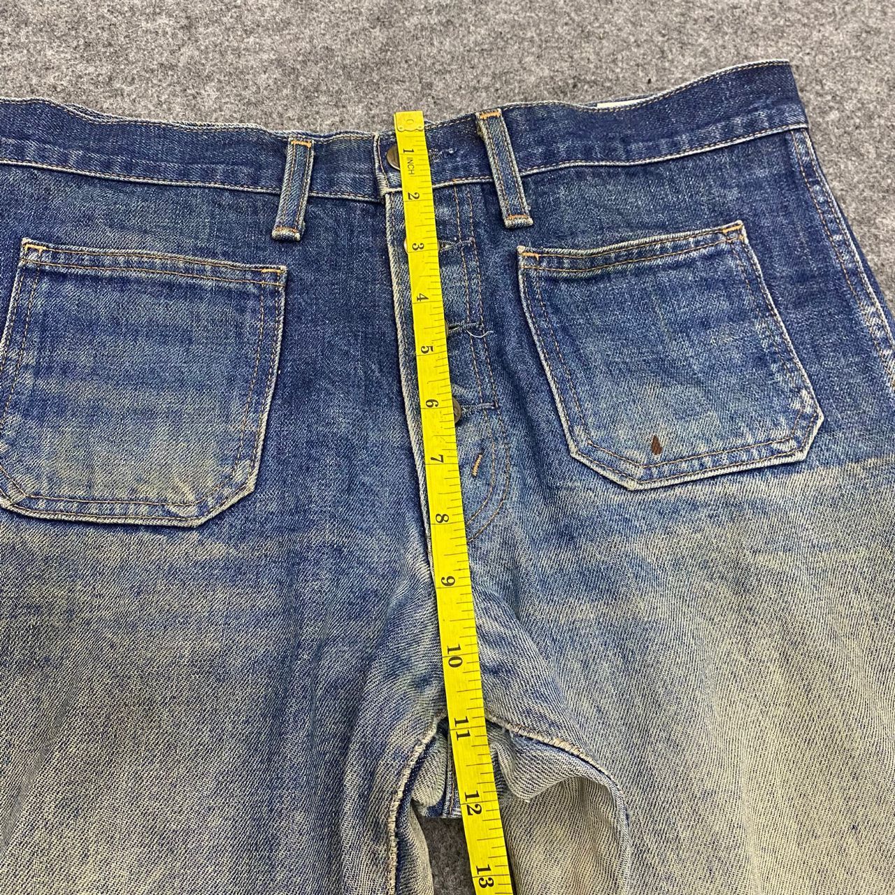Big John 💥Best Offer💥Vintage Big John Bootcut Distressed Denim Size US 32 / EU 48 - 5 Thumbnail