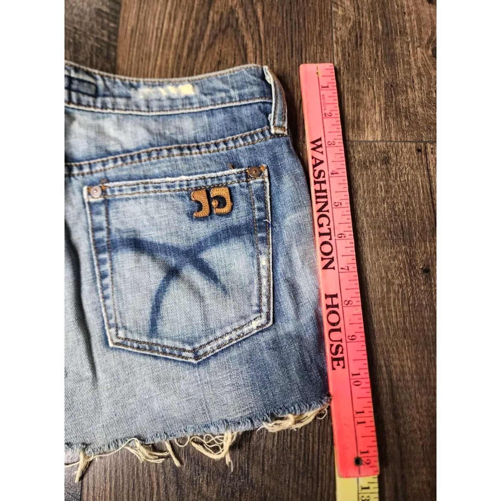 Vintage VINTAGE Joe's Jeans Denim Cut Off Shorts W 28 Short Jeans Shorts" Size 28" / US 6 / IT 42 - 4 Thumbnail