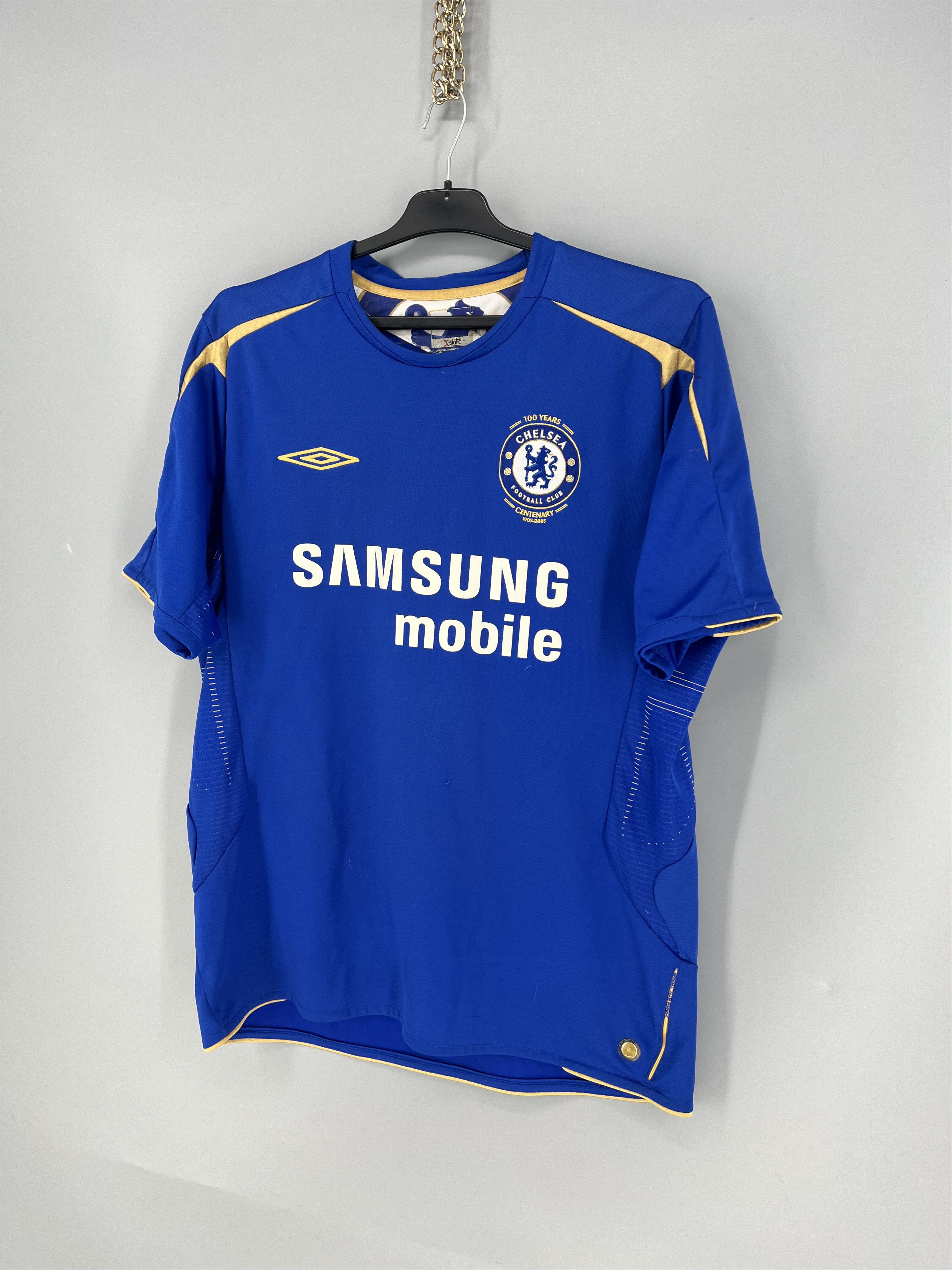 Umbro Umbro Chelsea Football Soccer Jersey Samsung Size L Size US L / EU 52-54 / 3 - 3 Thumbnail