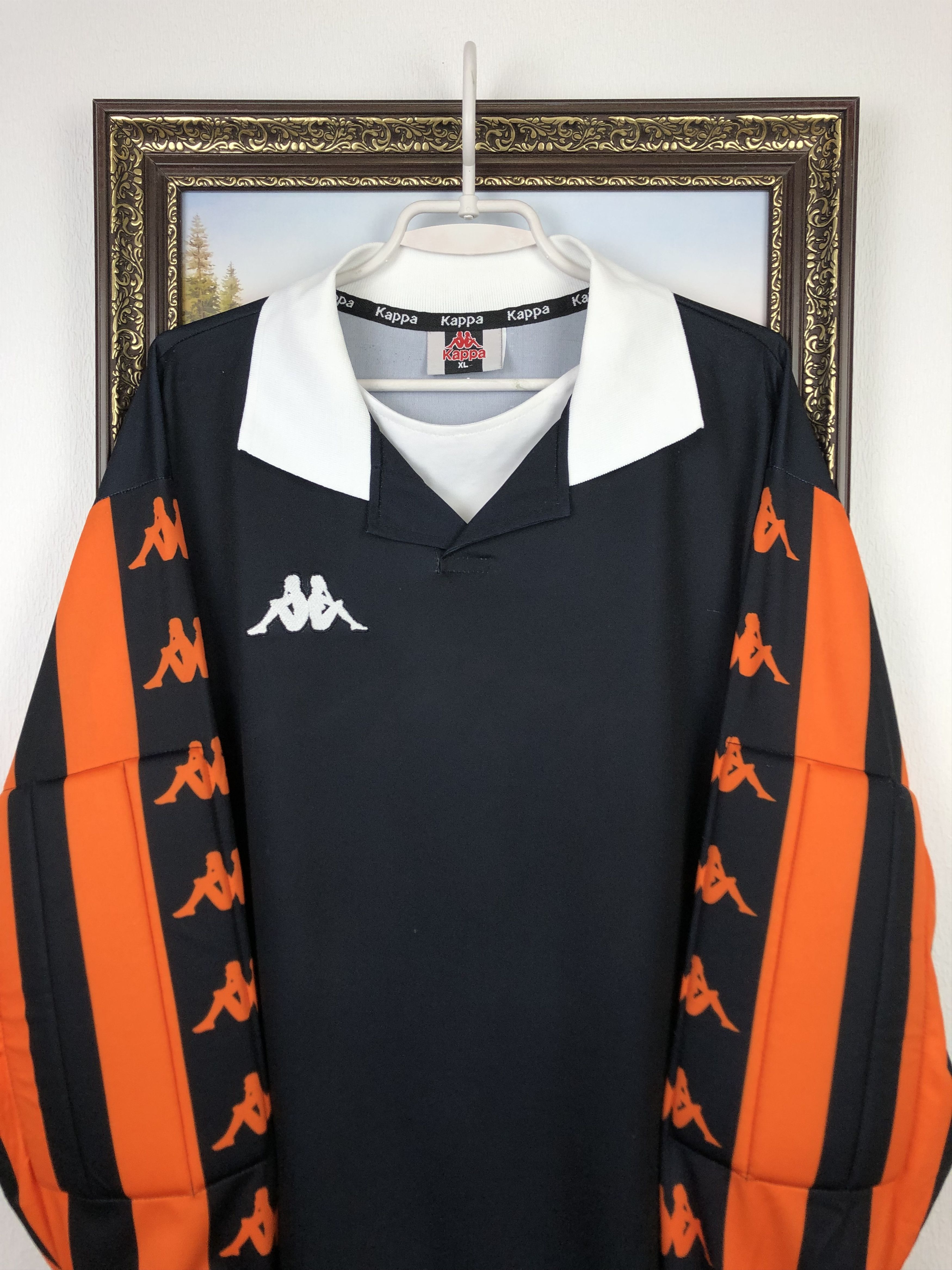 Kappa × Vintage Vintage St Pauli Template Goalkeeper Football Shirt Tee Size US XL / EU 56 / 4 - 2 Thumbnail