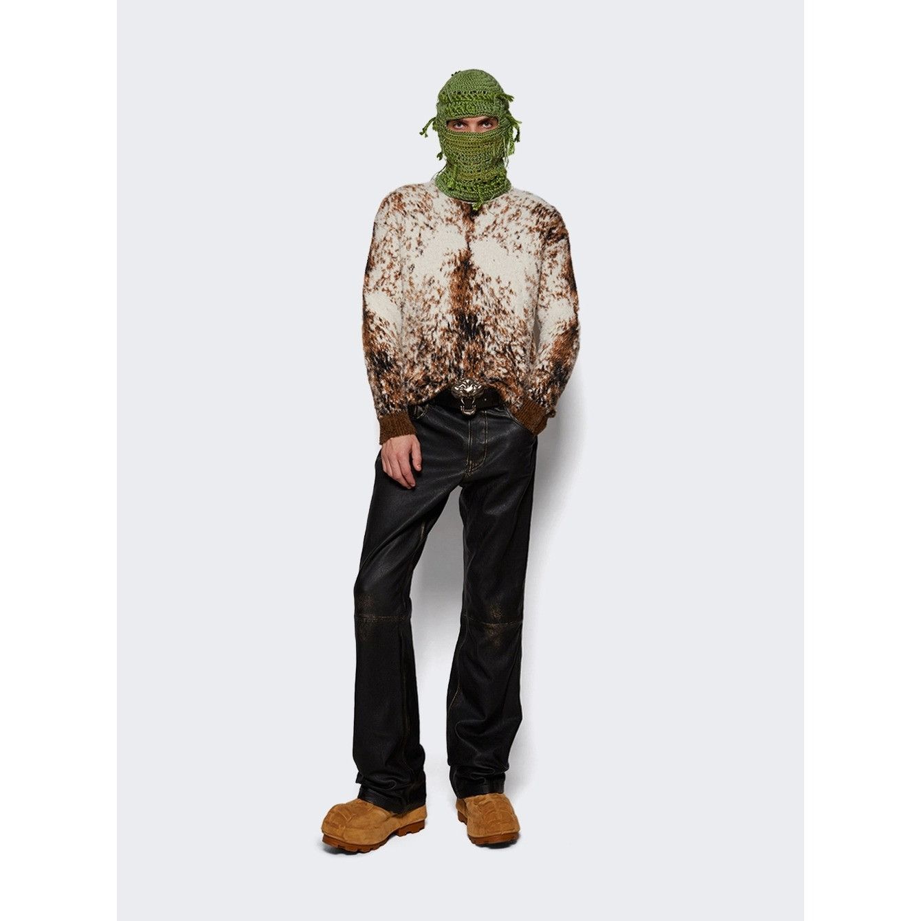 Diesel Diesel Itello Sweater in Chocolate Small New Mens Knit Pullo Size US S / EU 44-46 / 1 - 13 Thumbnail
