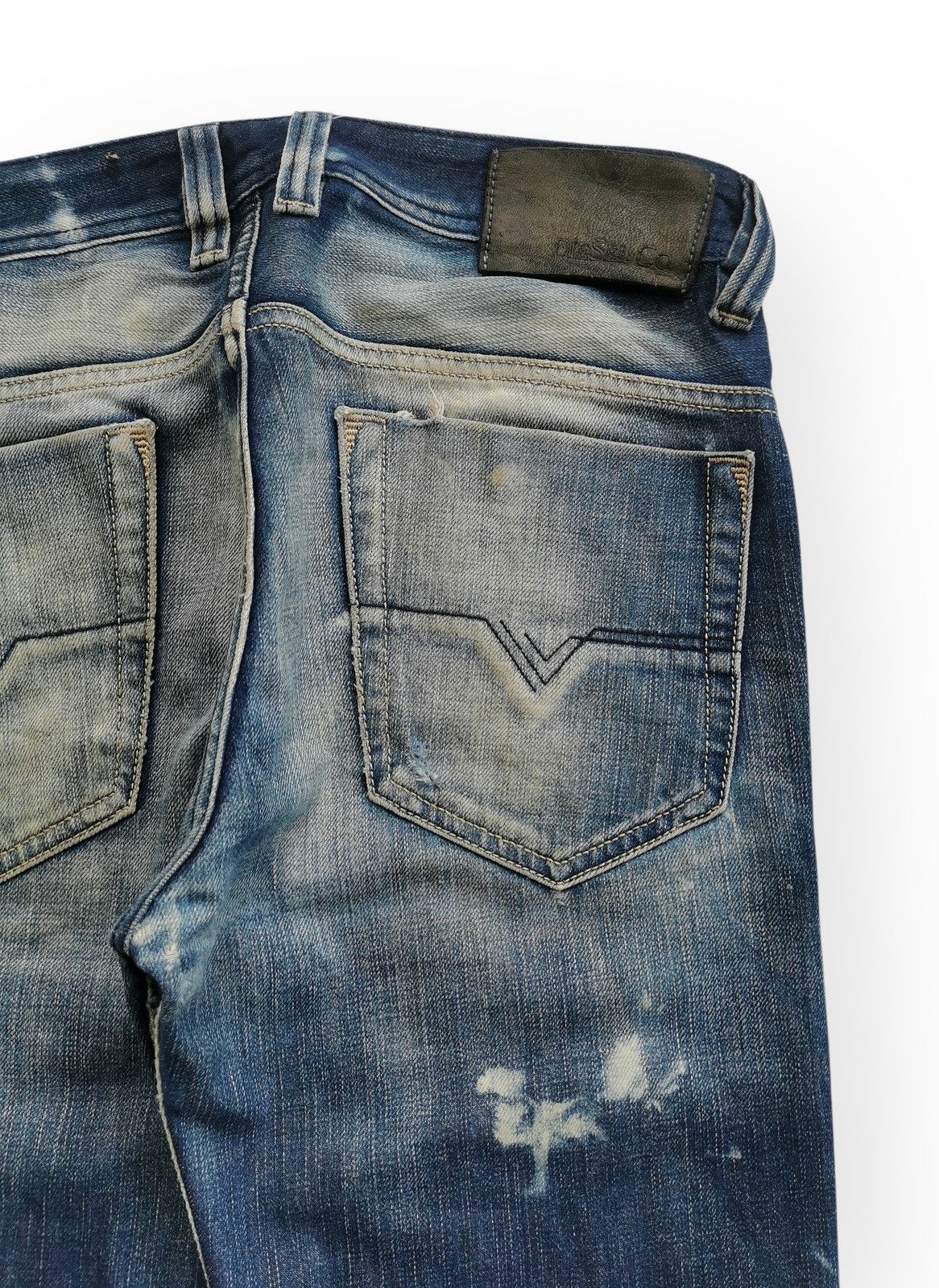 Diesel Vintage diesel safado rusty mudwash denim jeans ♦️ Size US 30 / EU 46 - 5 Thumbnail