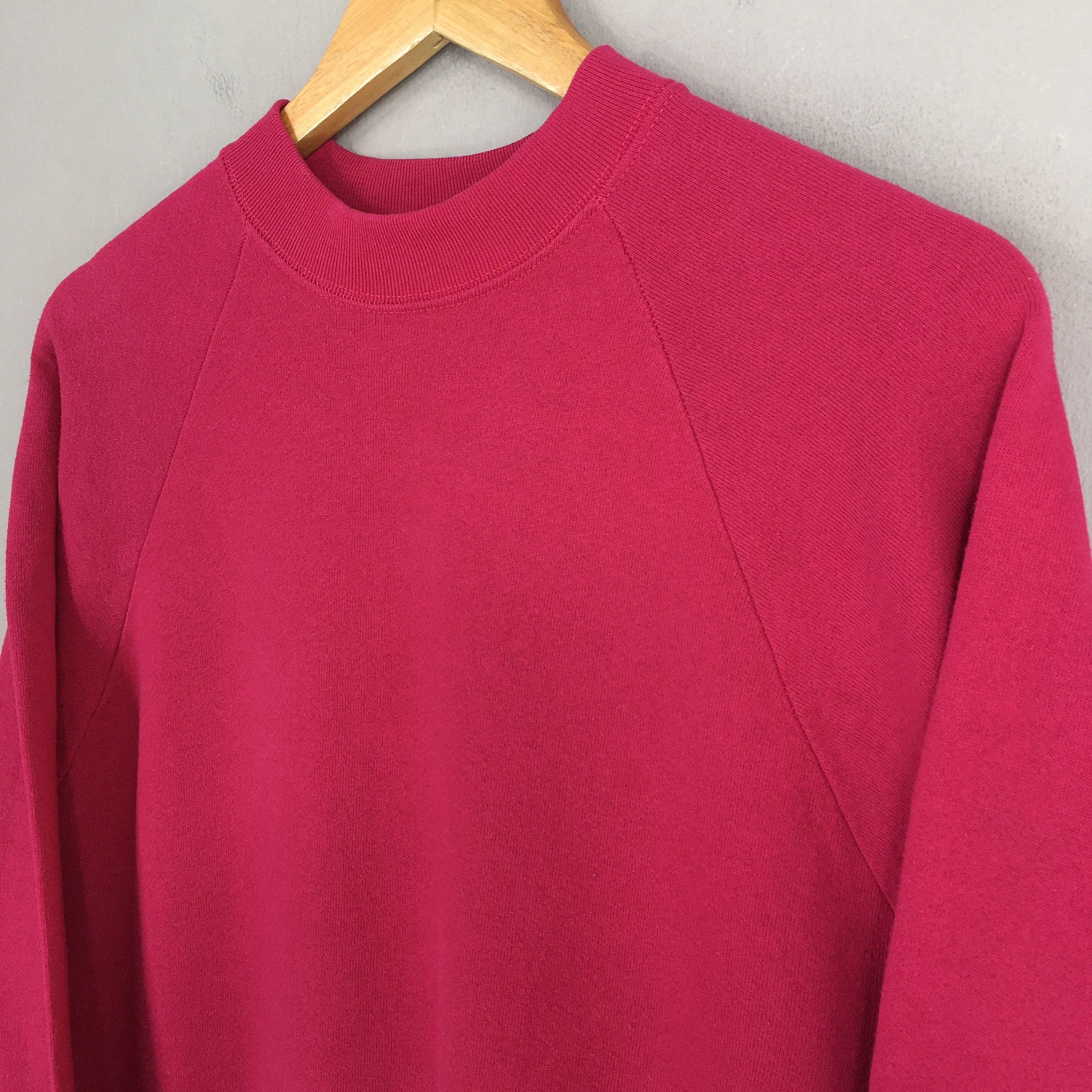 Fruit Of The Loom Fruit Of The Loom Soft Pink Plain Crewneck Jumper XL Size US XL / EU 56 / 4 - 3 Thumbnail