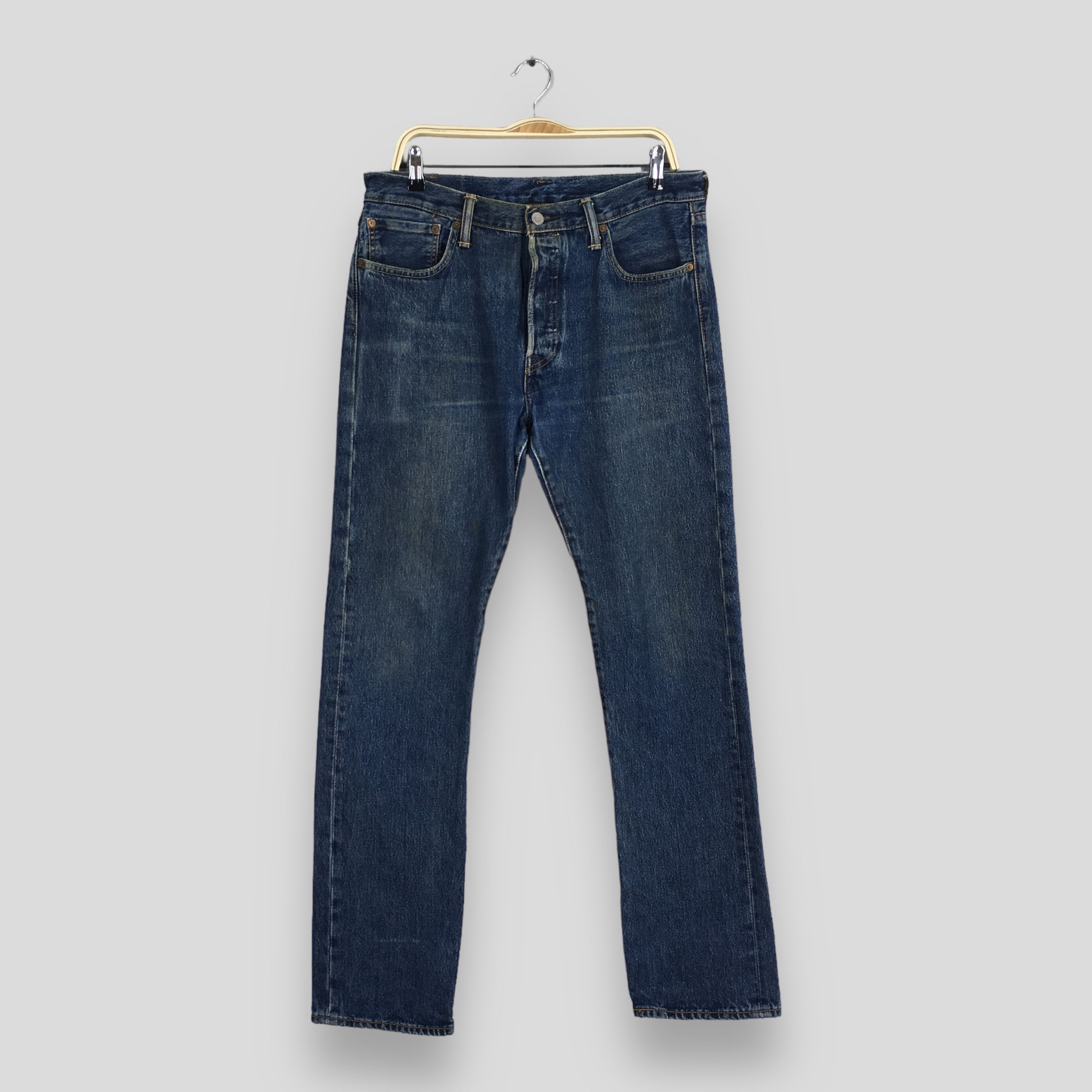 Kith × Levi's Kith X Levi's Strawberry Fields 501 Denim Size 34X32