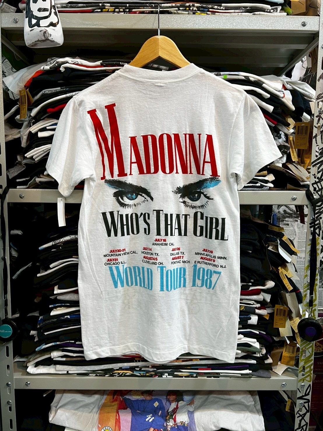 Band Tees Madonna 1987’s Size US M / EU 48-50 / 2 - 6 Thumbnail