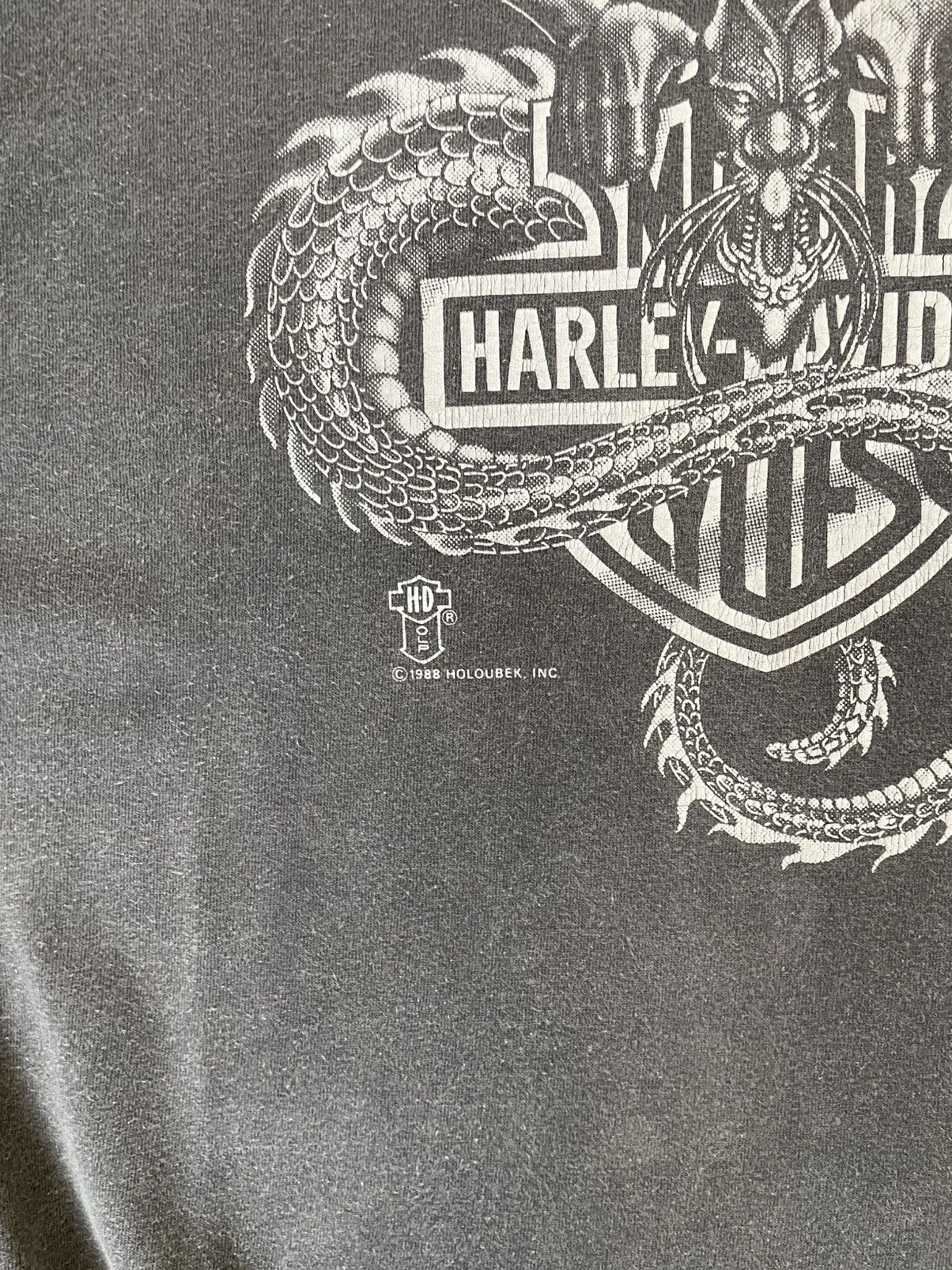 Harley Davidson Vintage Harley Davidson 80’s Size US L / EU 52-54 / 3 - 5 Thumbnail