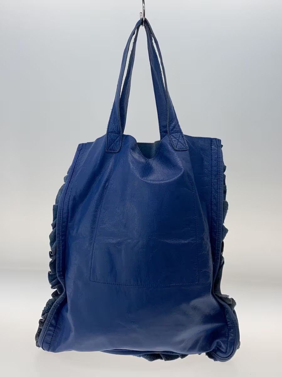 Comme des Garcons Cowhide Leather Frill Tote Bag Size ONE SIZE - 3 Thumbnail