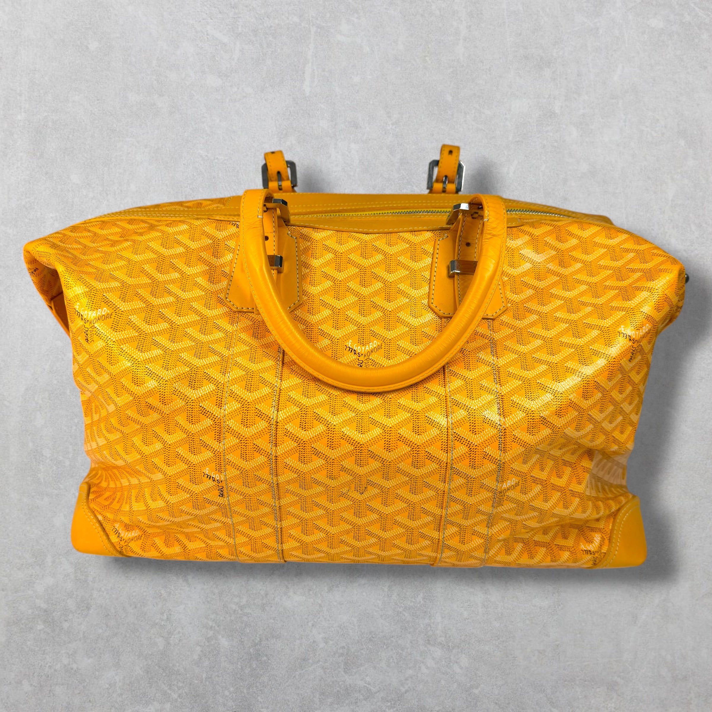 Goyard Goyard Yellow Goyardine Boeing 45 Size ONE SIZE - 2 Thumbnail