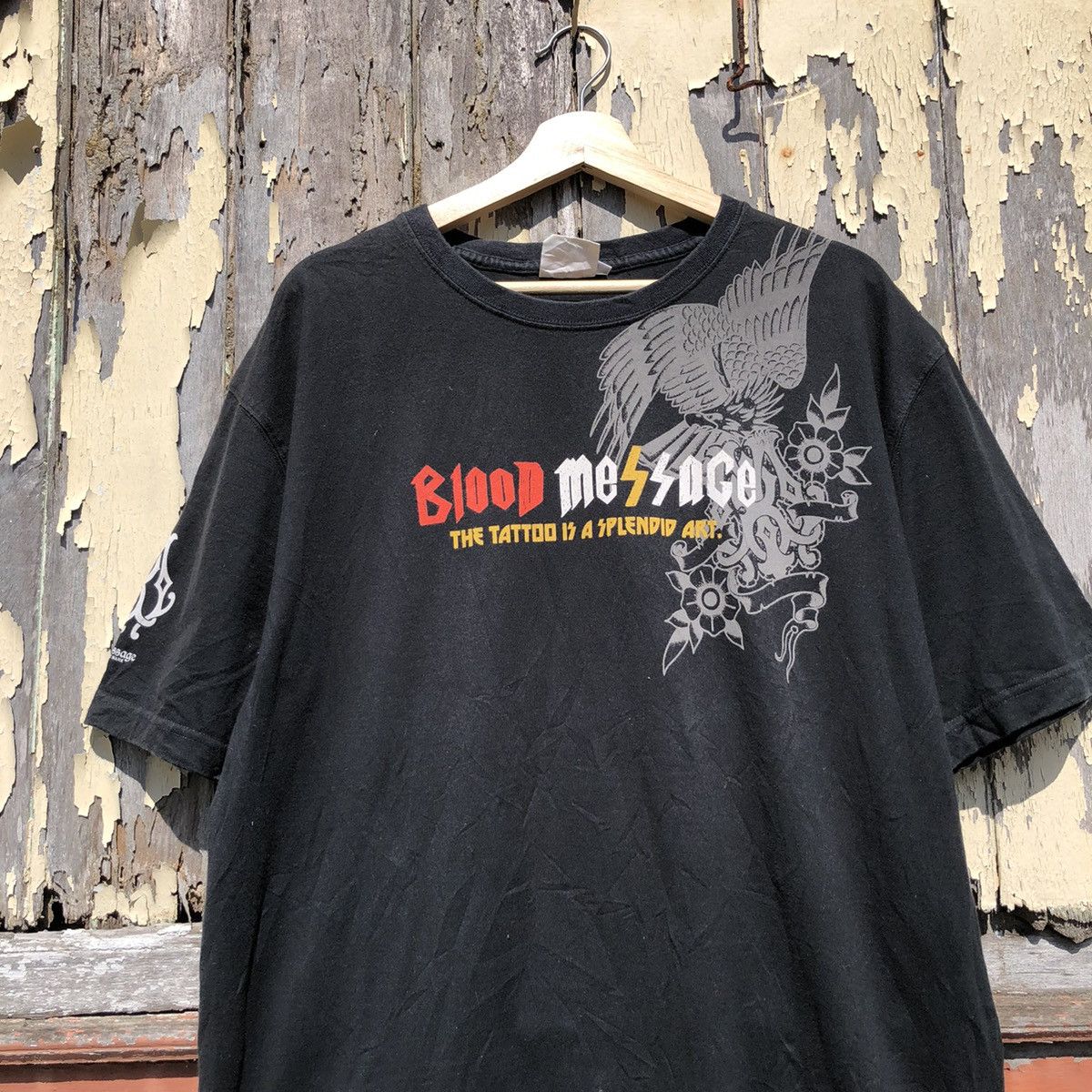 Vintage Ted Company Blood Message Tshirt Size US XL / EU 56 / 4 - 5 Thumbnail