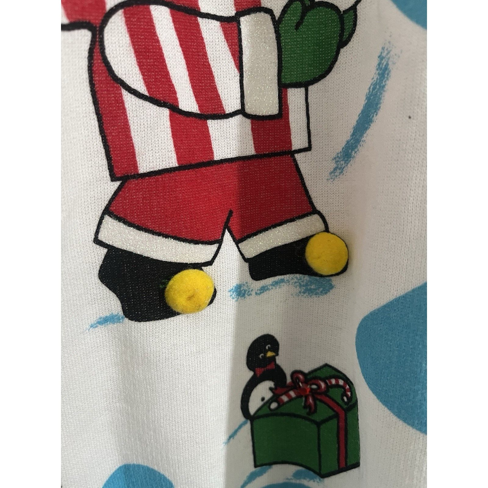 Other Vtg Winter Eskimo Christmas Sweatshirt Sz 2-3X Igloo Penguin Size XXL / US 16-18 / IT 52-54 - 2 Thumbnail