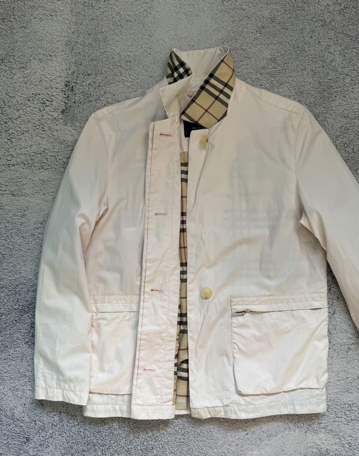 Burberry Burberry London Jacket Women’s Size 38 US8 Pink Check Lining Size M / US 6-8 / IT 42-44 - 10 Thumbnail