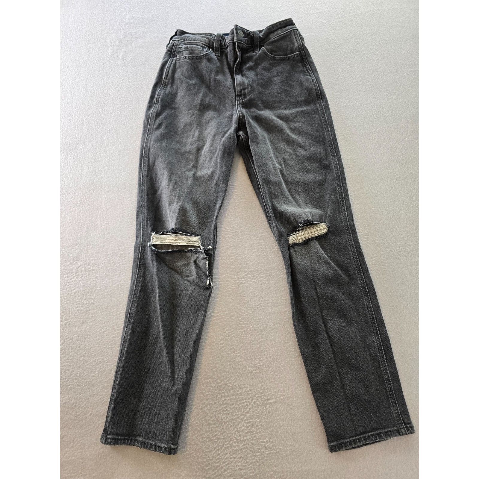 Hollister Hollister Mom Jeans Womens Size 1 Ultra High Rise Stretch Size 25" / US 0 / IT 36 - 1 Thumbnail
