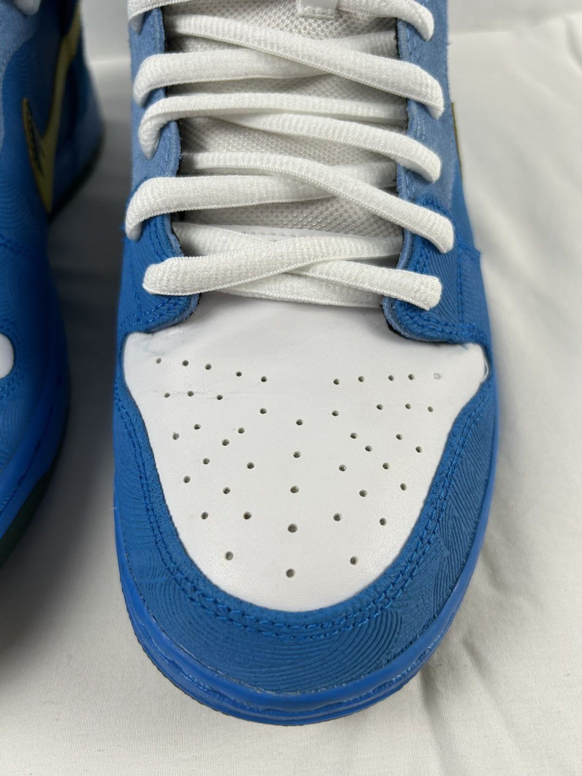 Nike Nike SB Dunk High Familia Blue Ox 2015 313171-471 11M Size US 11 / EU 44 - 10 Thumbnail