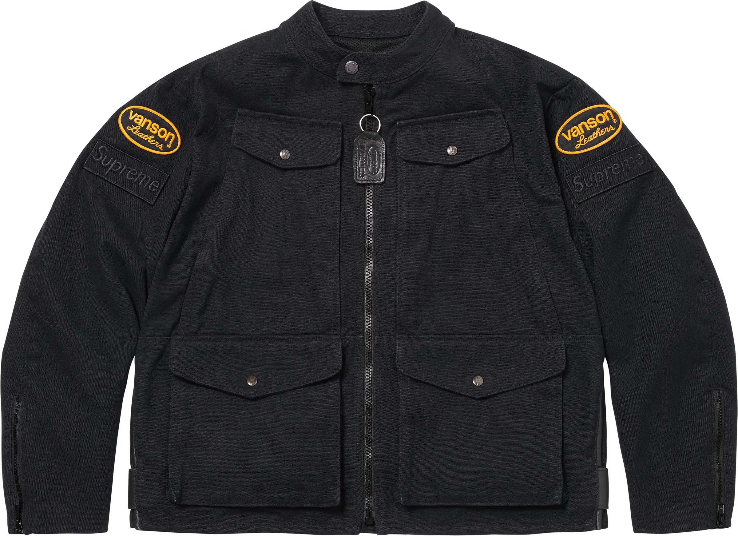 Supreme × Vanson Leathers Supreme Vanson Leathers Cordura Jacket Size US S / EU 44-46 / 1 - 1 Thumbnail