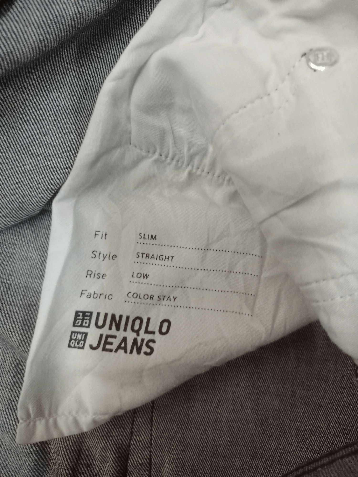Japanese Brand × Uniqlo Vintage Japanese Uniqlo Black Pleated Denim Pants 31x32 Size US 31 - 13 Thumbnail