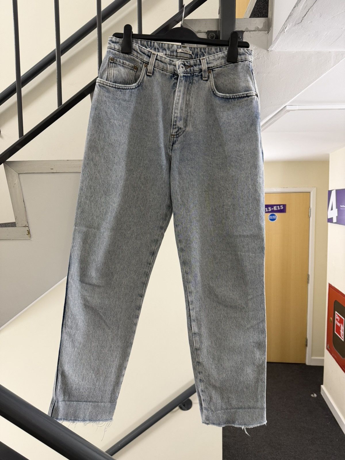 Miu Miu Miu Miu Vintage High Waist Jeans Size 27" / US 4 / IT 40 - 1 Thumbnail