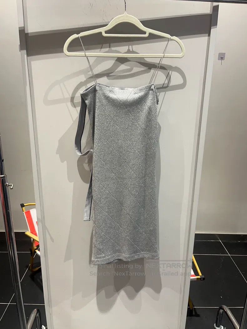 Y/Project Y/Project 38 Silver sling jumpsuit Size M / US 6-8 / IT 42-44 - 1 Thumbnail
