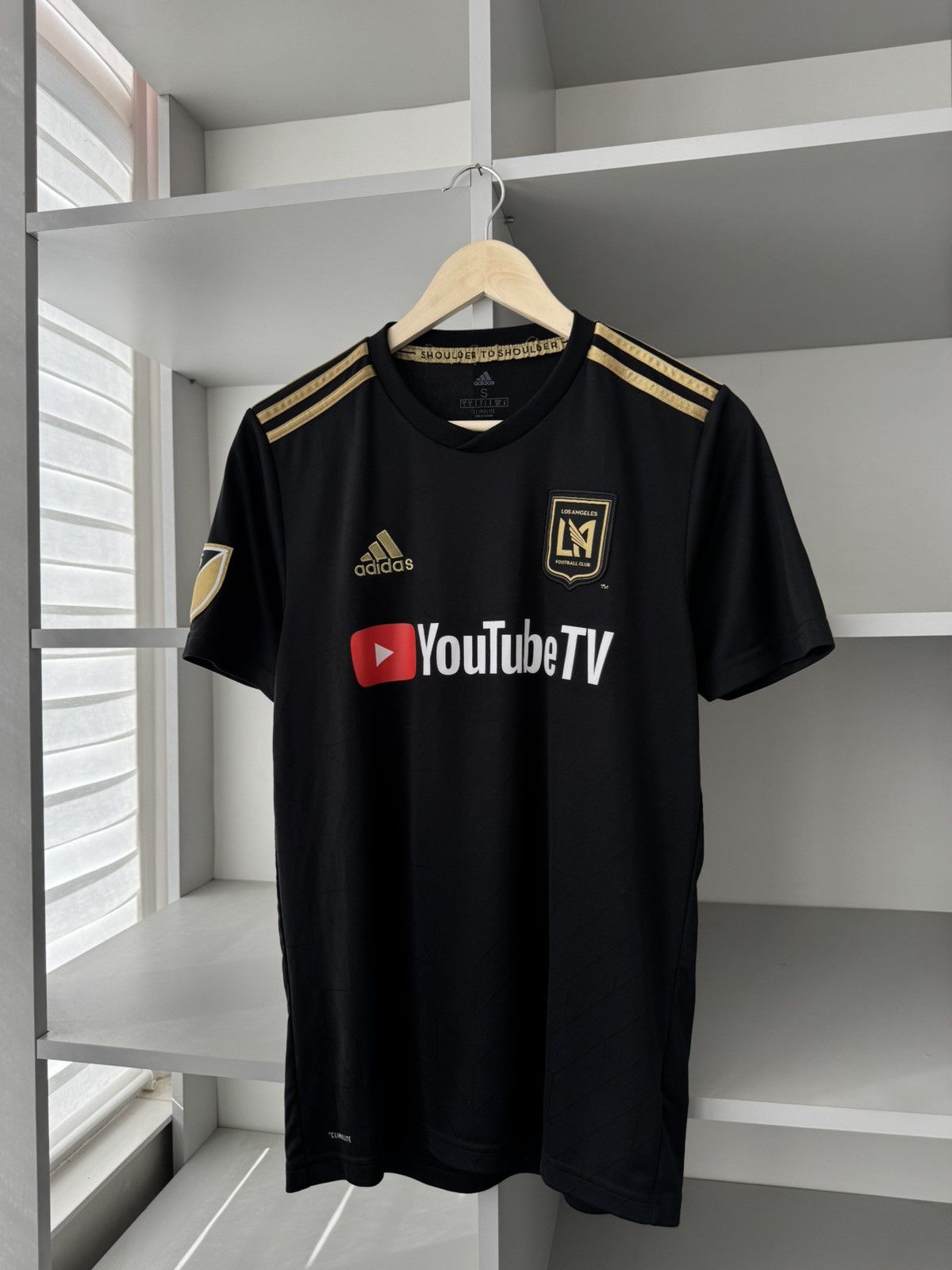 Adidas Adidas LAFC Los Angeles 2019 2020 Youtube Home Jersey DY0313 Size US S / EU 44-46 / 1 - 2 Thumbnail