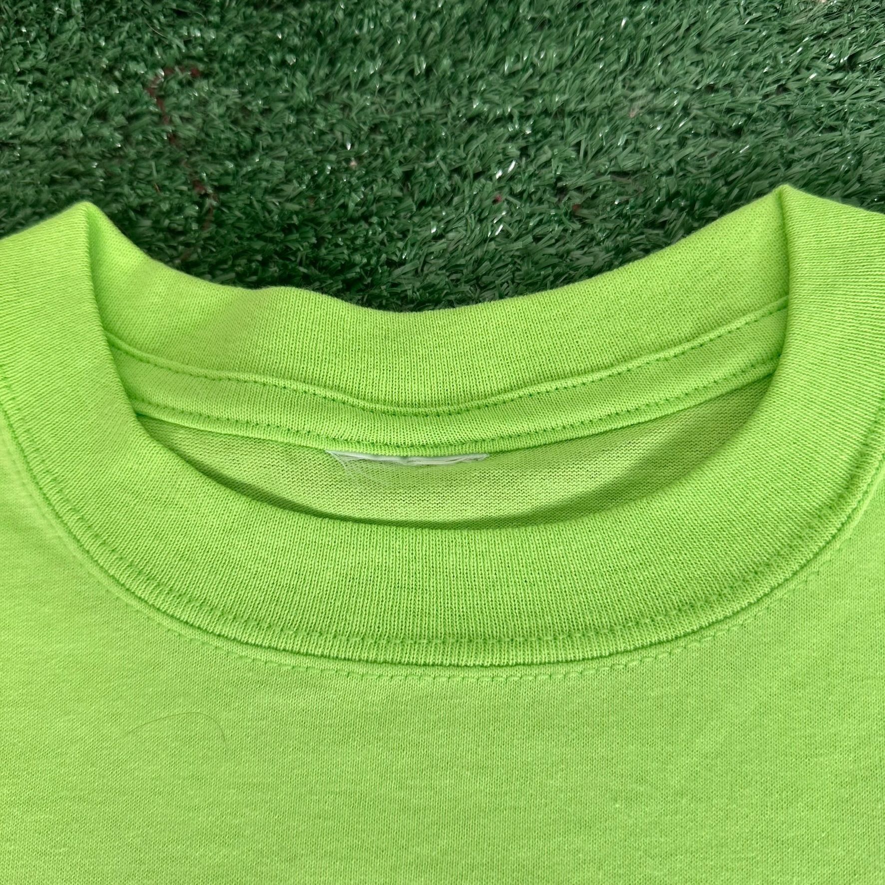 Vintage Vintage Y2K Moonshine Rod Run Car Show T-Shirt Lime Green M Size US M / EU 48-50 / 2 - 5 Thumbnail