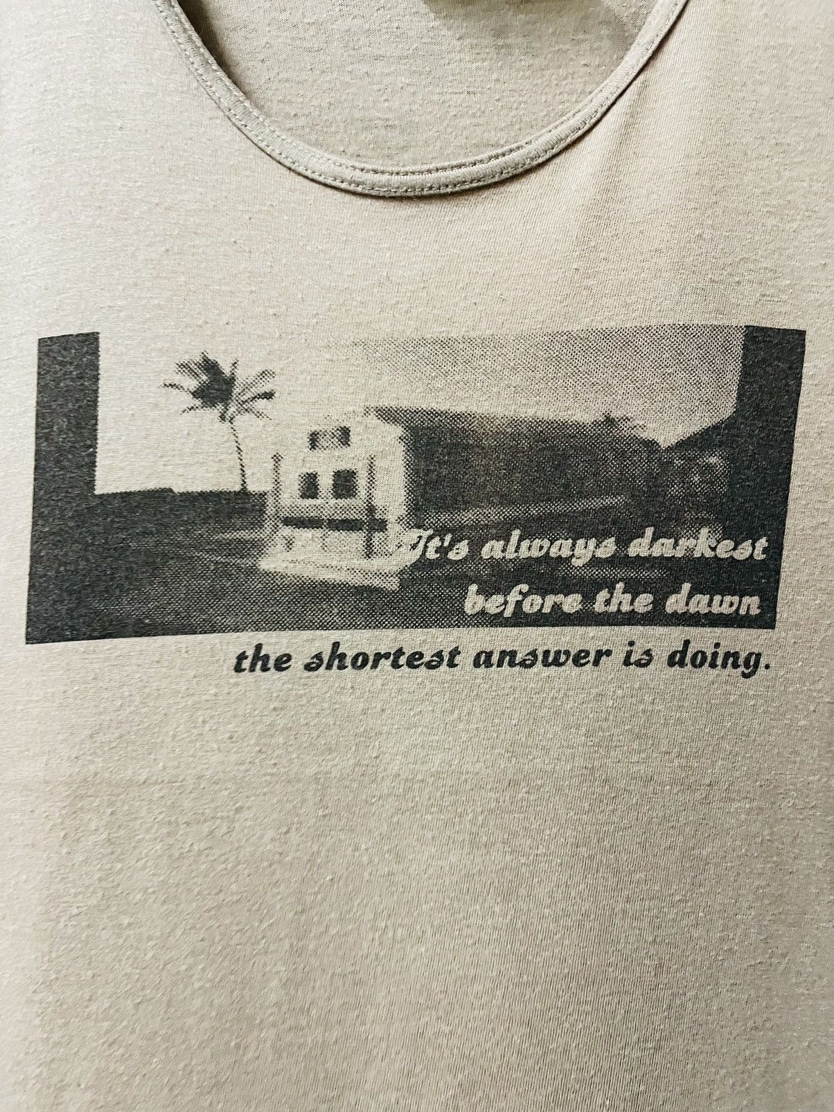 Designer × Japanese Brand × Katharine Hamnett London KATHARINE HAMNETT LONDON CUT & SEWN Size L / US 10 / IT 46 - 2 Thumbnail
