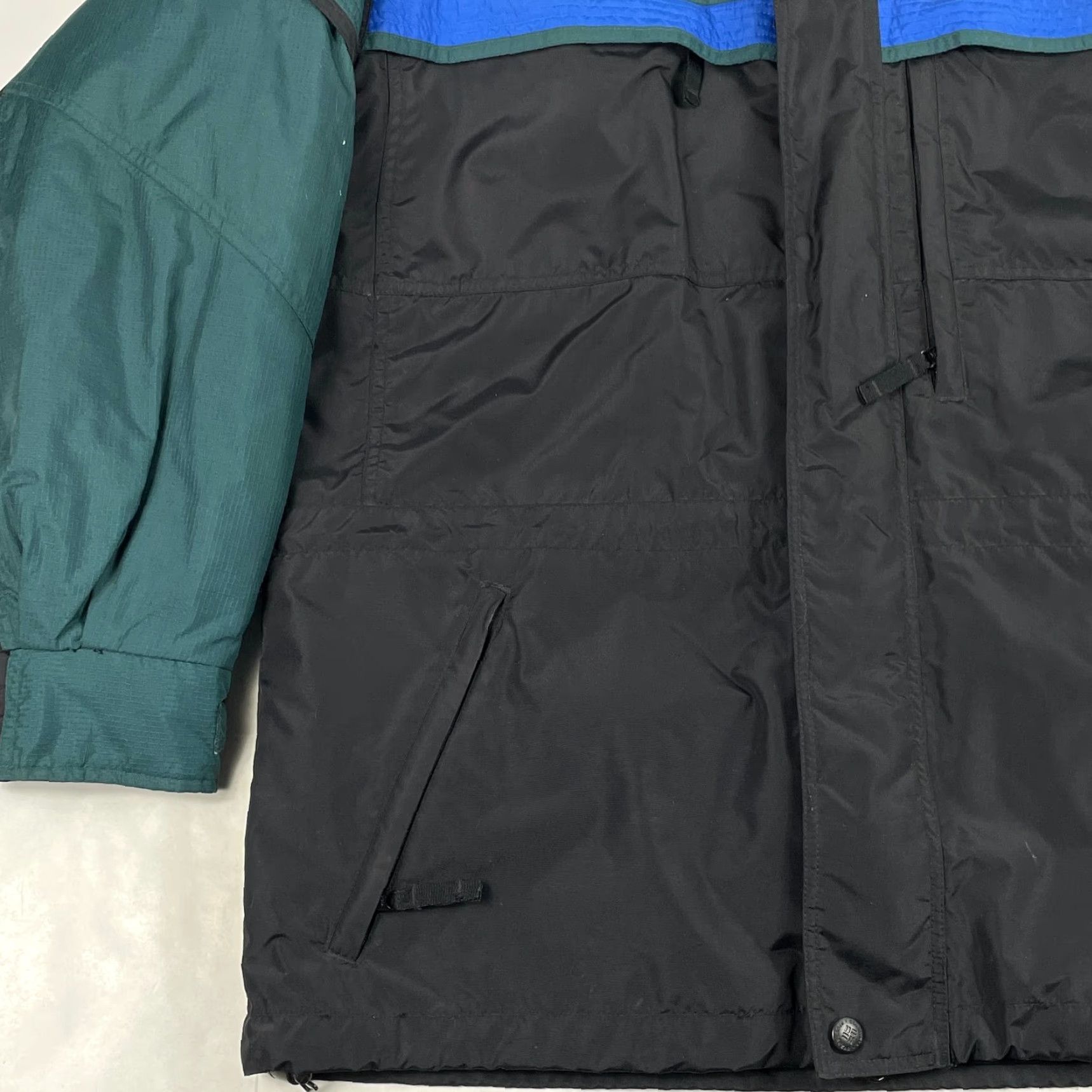 Etro VINTAGE Columbia Jacket Mens M Black 3-in-1 Gizzmo Full Zip Outdoor Ski Hiking Retro Wind-Resistant Size US M / EU 48-50 / 2 - 5 Thumbnail
