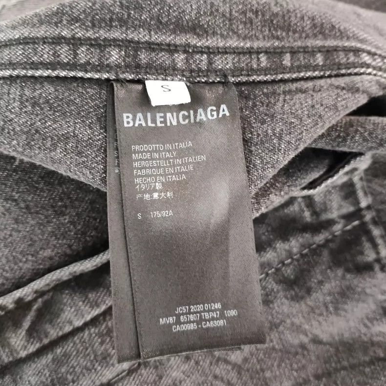 Balenciaga Balenciaga Denim jacket, grey Size US S / EU 44-46 / 1 - 3 Thumbnail