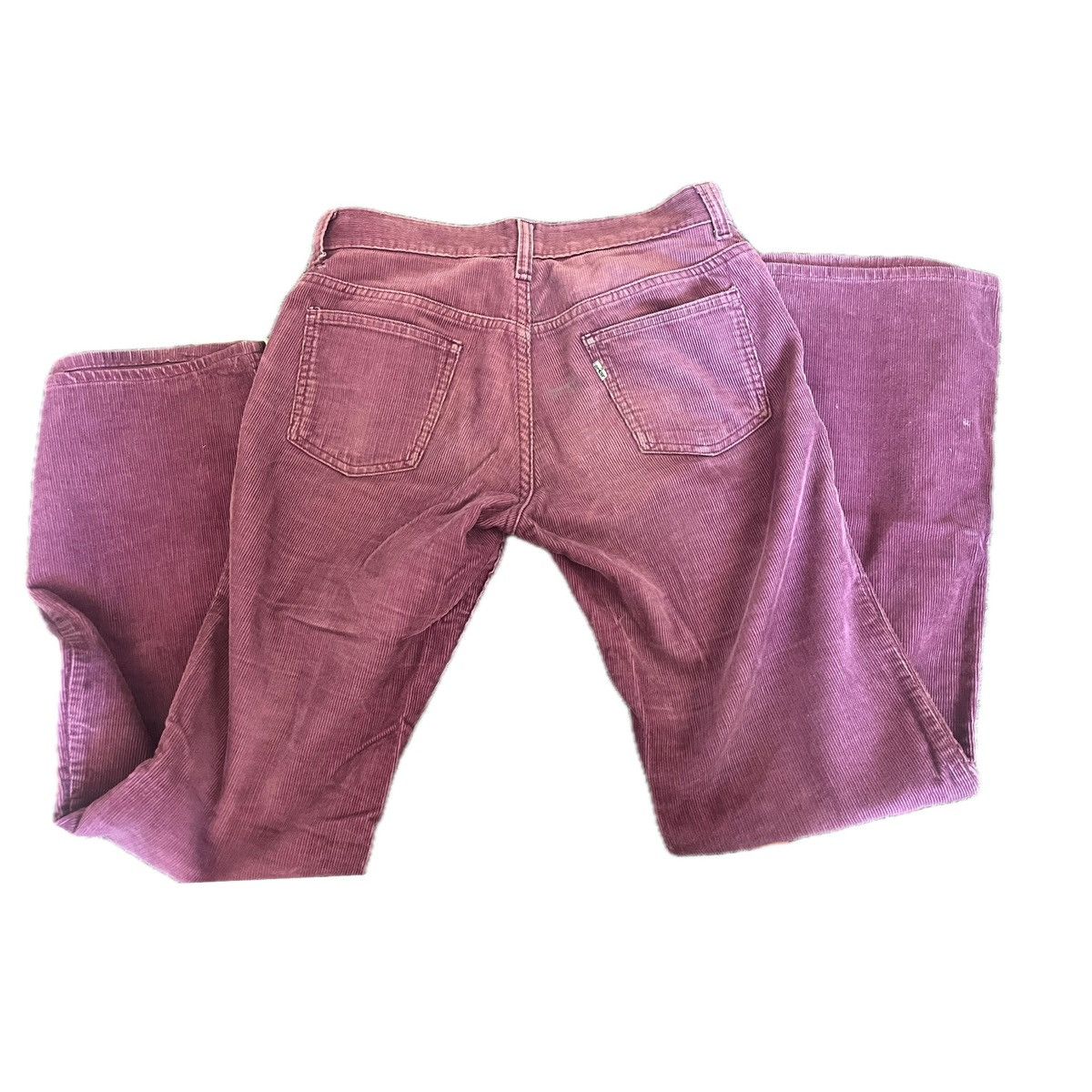 Levi's Vintage Clothing 1960’s Vintage Lavender Corduroys Levis for Gals White Label Size 27" / US 4 / IT 40 - 4 Thumbnail