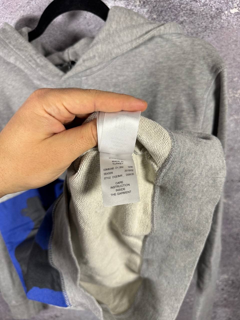 Dsquared2 × Vintage Dsquared2 Printed Logo Gray Hoodie Men's Small Size US S / EU 44-46 / 1 - 10 Thumbnail