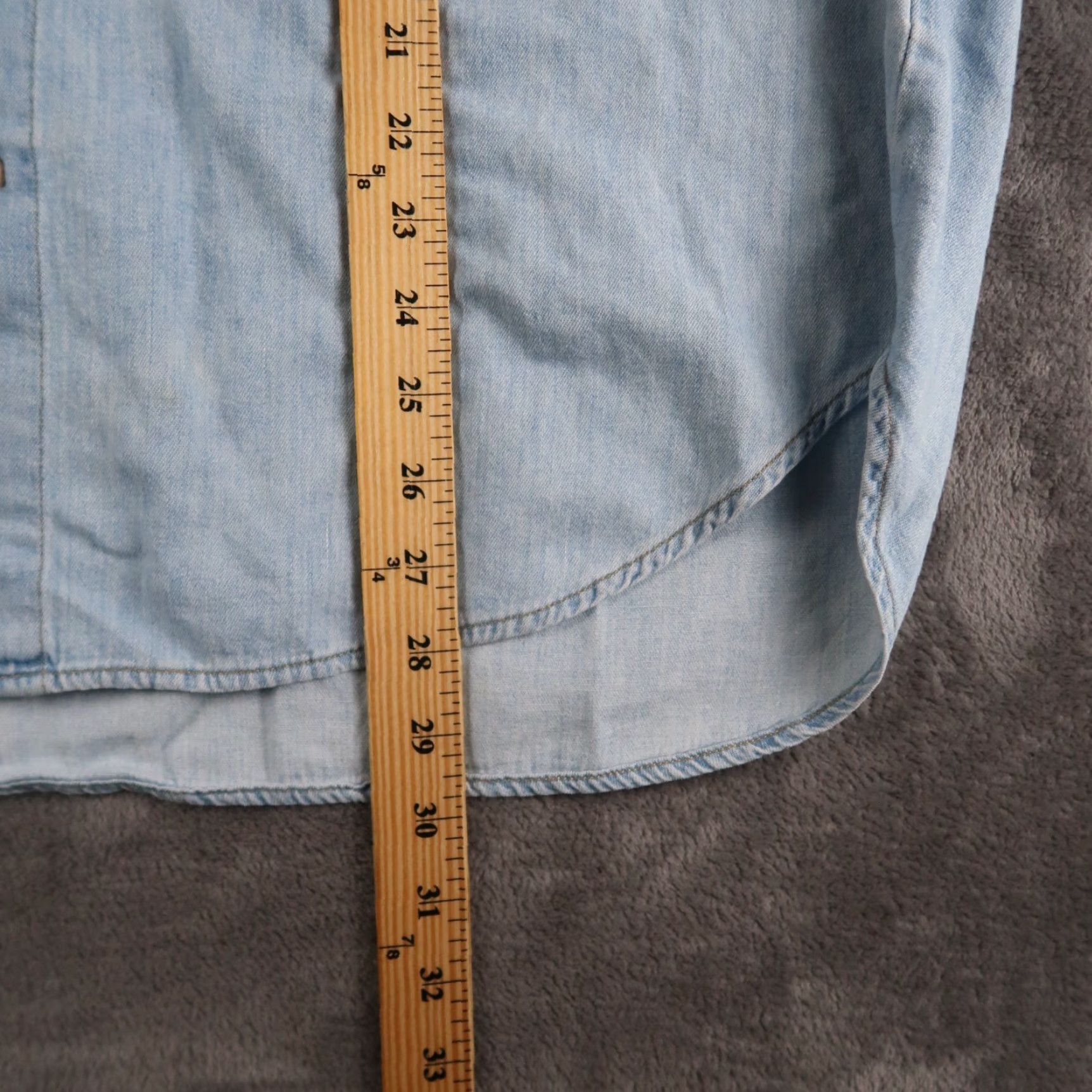 Guess VINTAGE Guess By Georges Marciano Button-Up Denim Embroidered 90s Size 2 Large Blue Unisex Adults Mens Womens (adjust to end gender if applicable) Size XS / US 0-2 / IT 36-38 - 7 Thumbnail