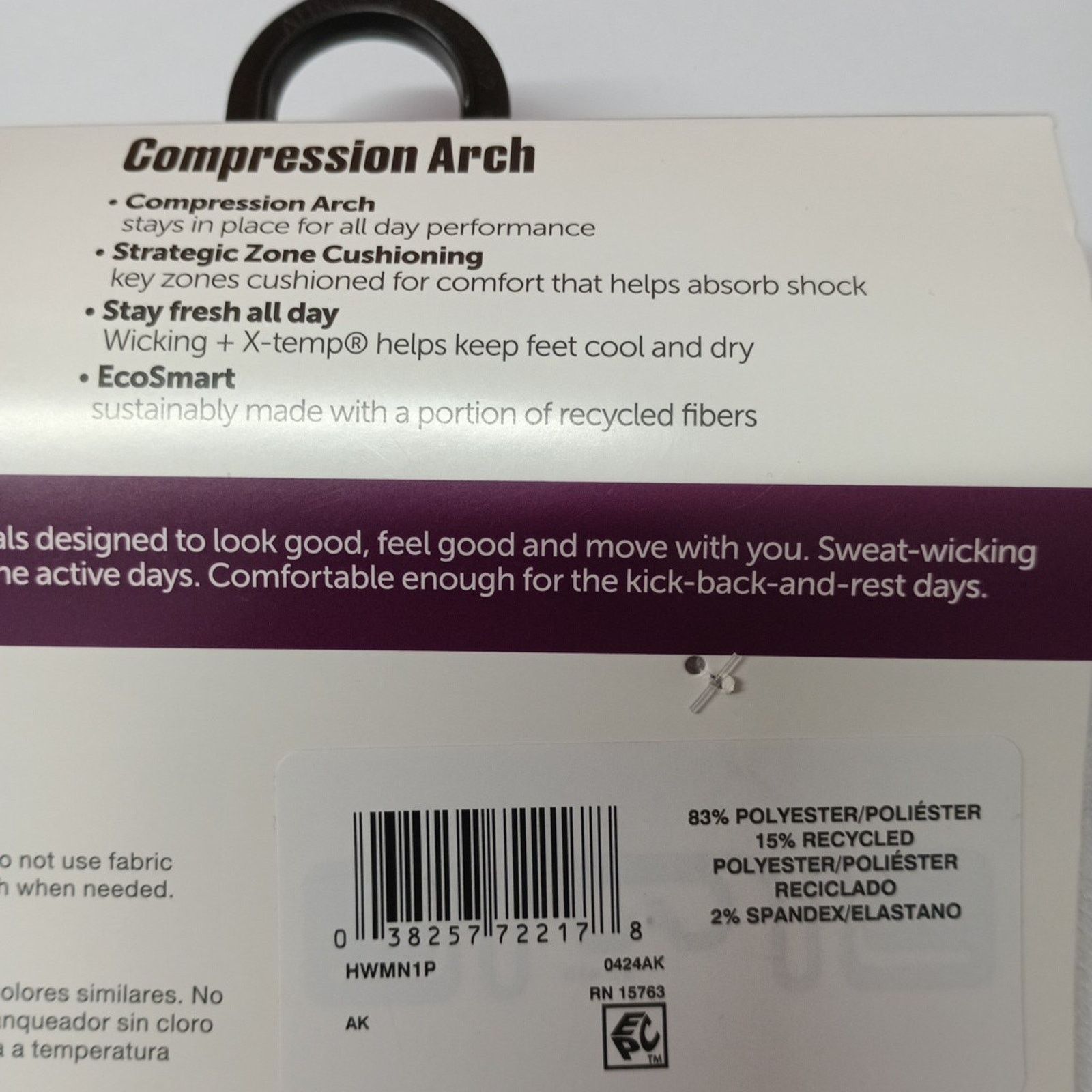 Hanes Hanes No Show Socks 10 Pair Women's Shoe Size 8-12 Assort Size ONE SIZE - 7 Thumbnail