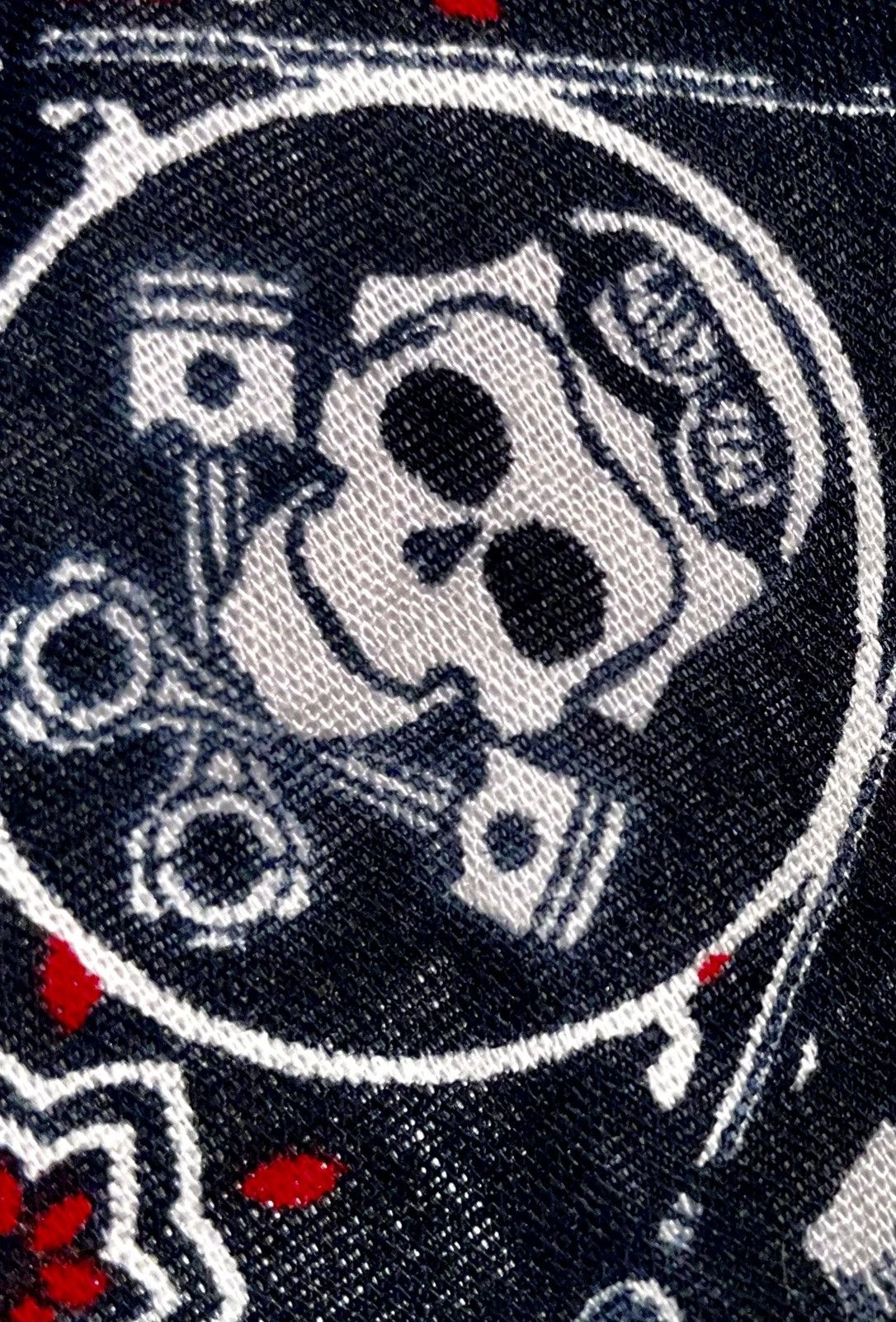 Vintage Vintage 70’s Trunk Up Motorcycle Authentic Bandana!! Rare Size ONE SIZE - 1 Thumbnail